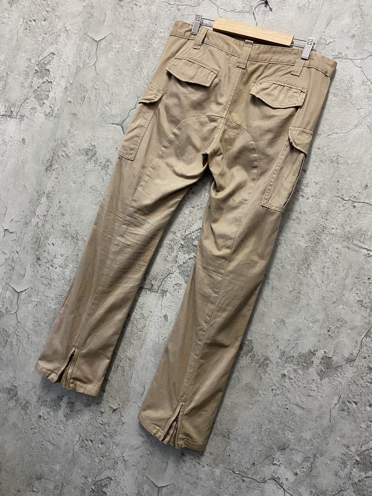 Designer × Japanese Brand Improves Japan Tactical Cargo Zip Up Open Leg Pants Size US 32 / EU 48 - 8 Thumbnail