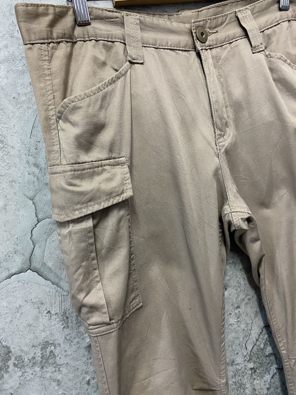 Designer × Japanese Brand Improves Japan Tactical Cargo Zip Up Open Leg Pants Size US 32 / EU 48 - 7 Thumbnail