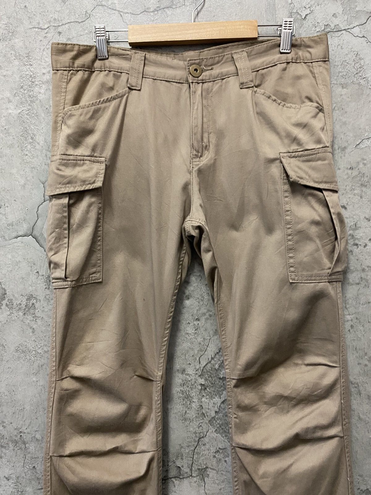 Designer × Japanese Brand Improves Japan Tactical Cargo Zip Up Open Leg Pants Size US 32 / EU 48 - 4 Thumbnail