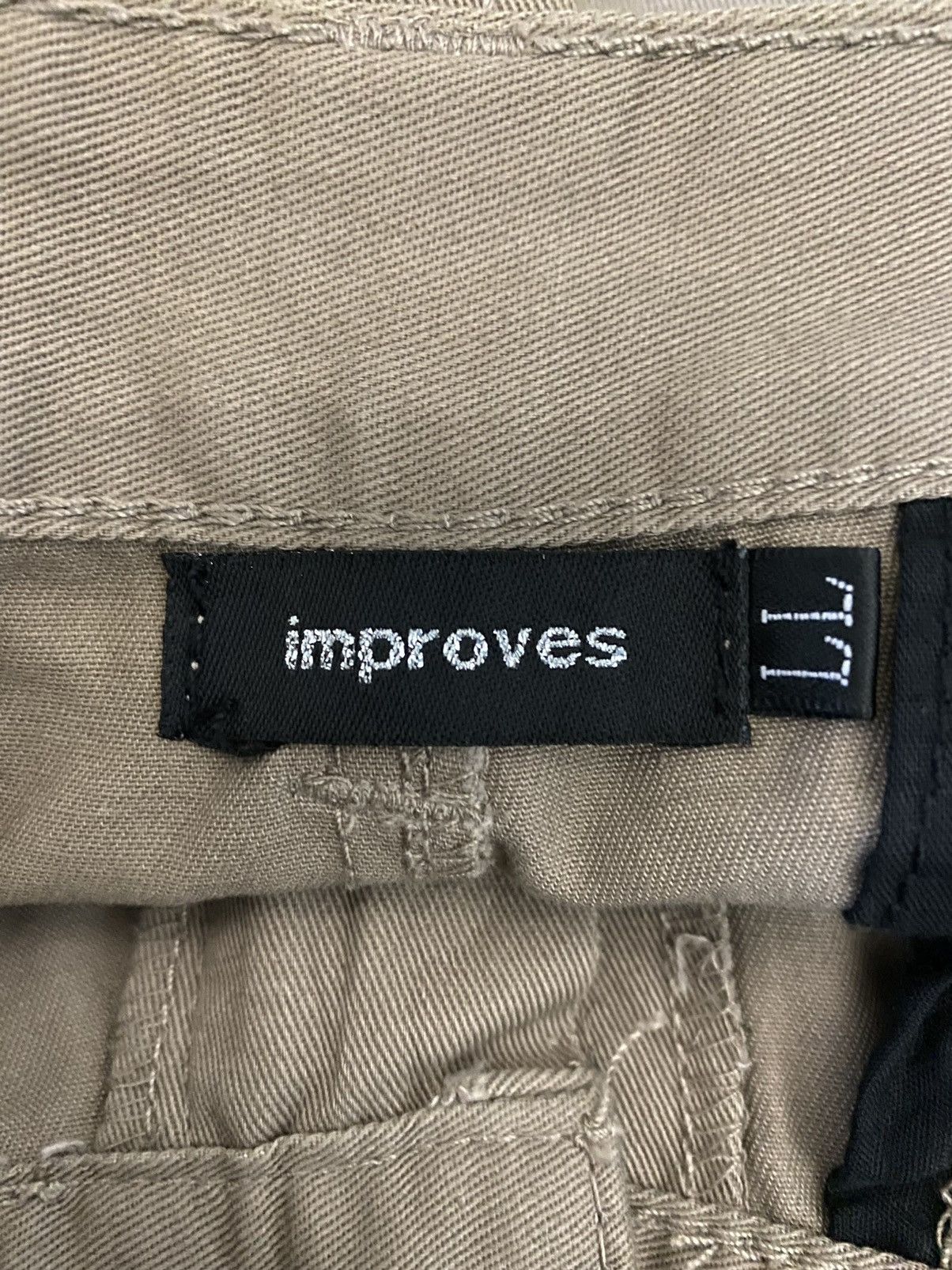 Designer × Japanese Brand Improves Japan Tactical Cargo Zip Up Open Leg Pants Size US 32 / EU 48 - 14 Thumbnail