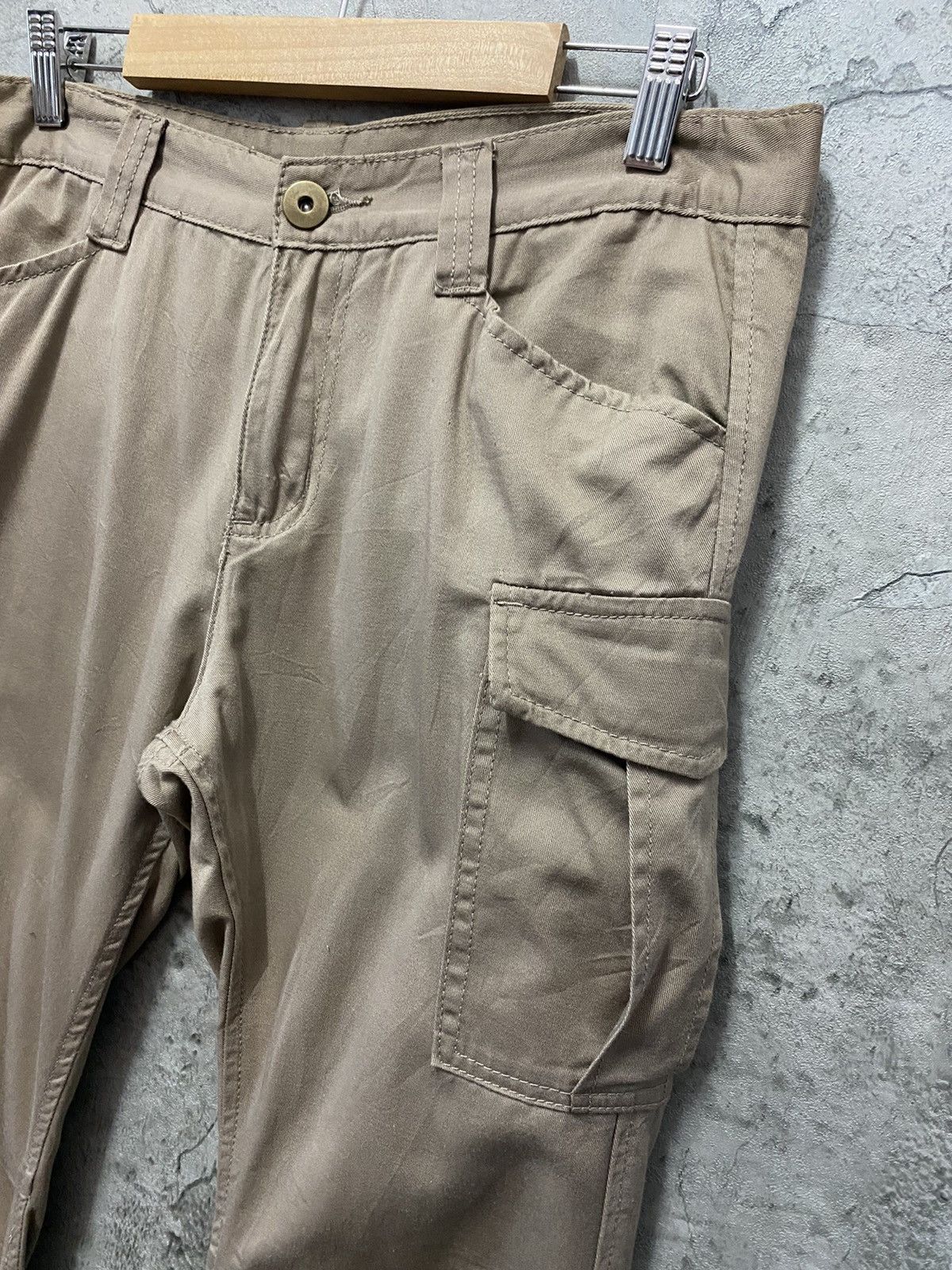 Designer × Japanese Brand Improves Japan Tactical Cargo Zip Up Open Leg Pants Size US 32 / EU 48 - 6 Thumbnail