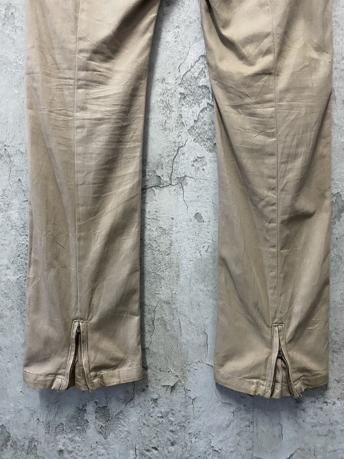Designer × Japanese Brand Improves Japan Tactical Cargo Zip Up Open Leg Pants Size US 32 / EU 48 - 10 Thumbnail