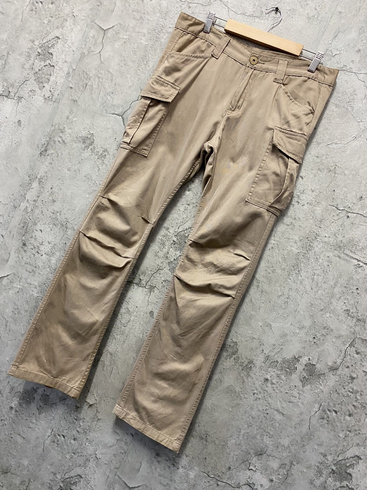 Designer × Japanese Brand Improves Japan Tactical Cargo Zip Up Open Leg Pants Size US 32 / EU 48 - 3 Thumbnail