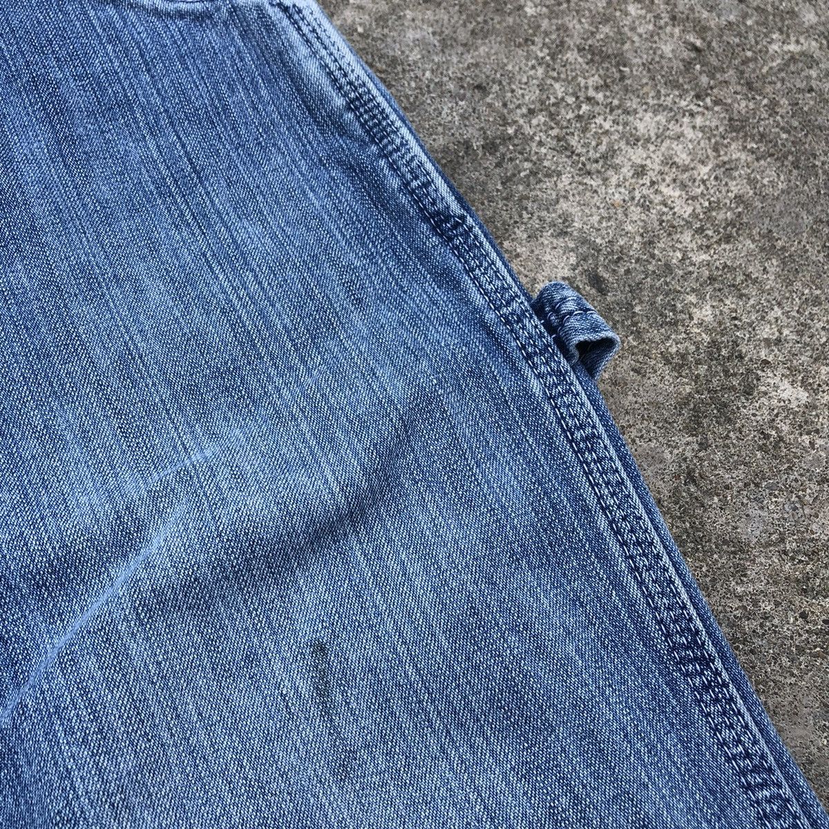 Edwin × Vintage 🔥Rare🔥Edwin 4035 Over Works Factory Denim Bush Pants Jeans Size US 27 - 8 Thumbnail