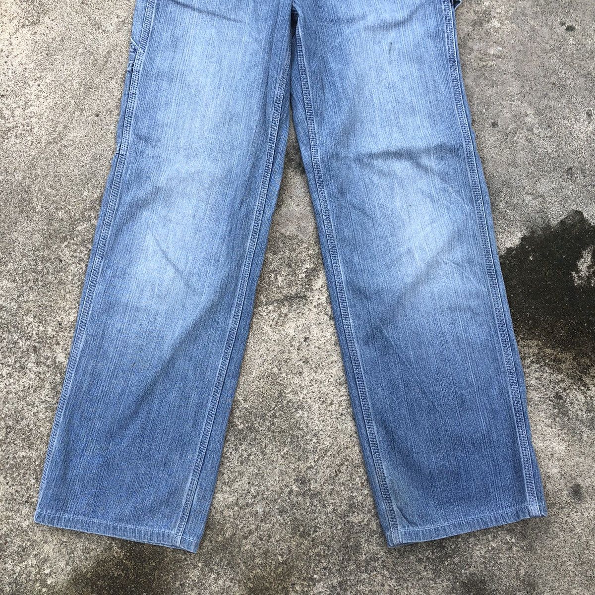 Edwin × Vintage 🔥Rare🔥Edwin 4035 Over Works Factory Denim Bush Pants Jeans Size US 27 - 3 Thumbnail