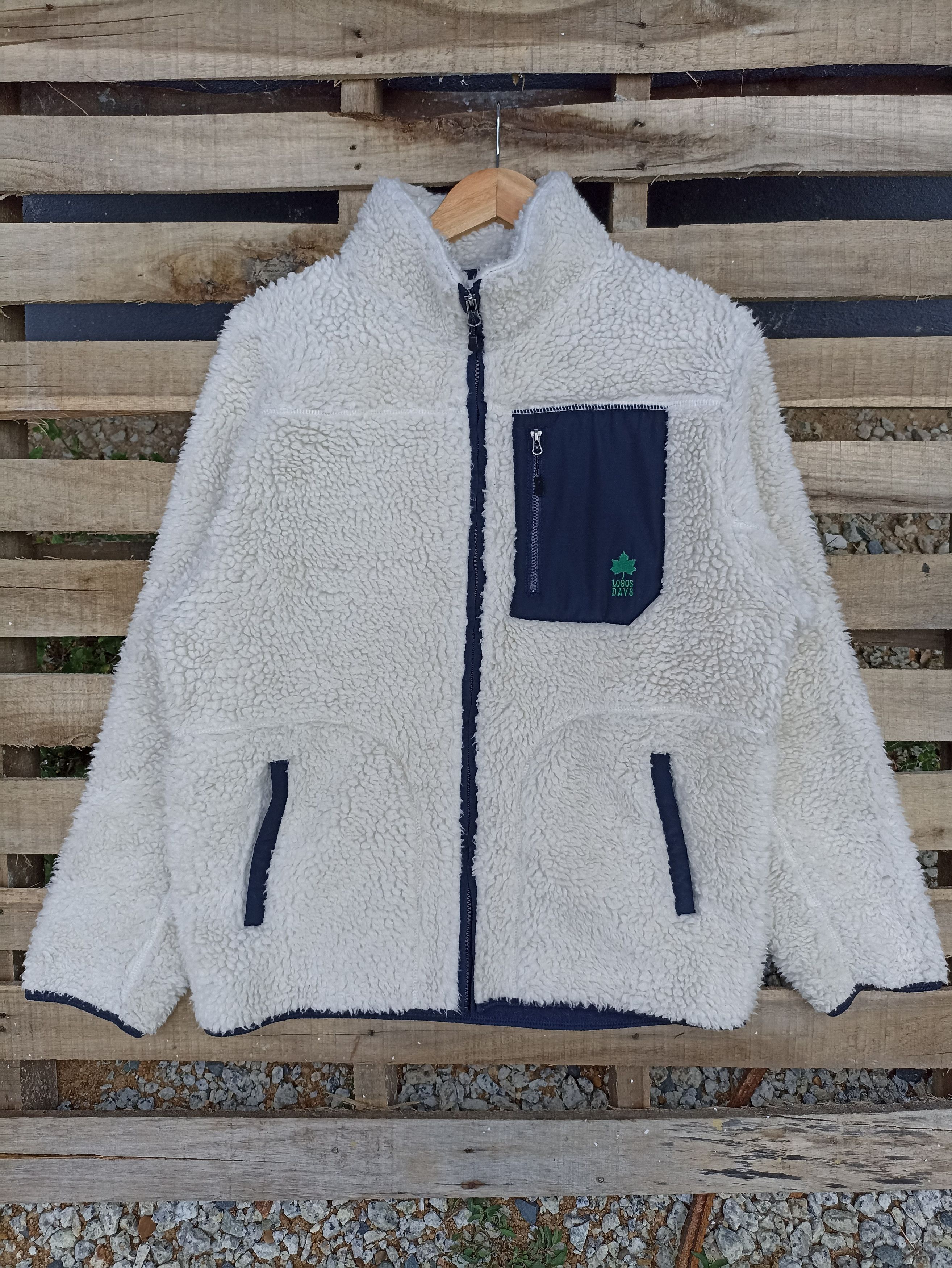 Japanese Brand Logos Days Sherpa Bulky Fleece Size US L / EU 52-54 / 3 - 1 Thumbnail