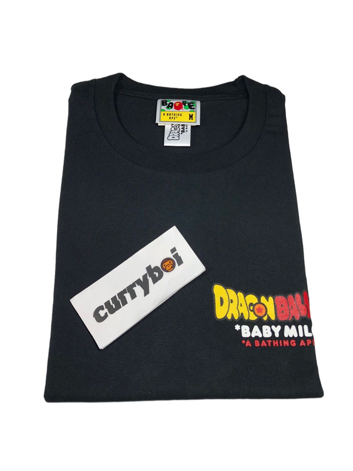 Bape Bape x Dragon Ball Z Baby Milo Asnka Tee Black Size US M / EU 48-50 / 2 - 4 Thumbnail