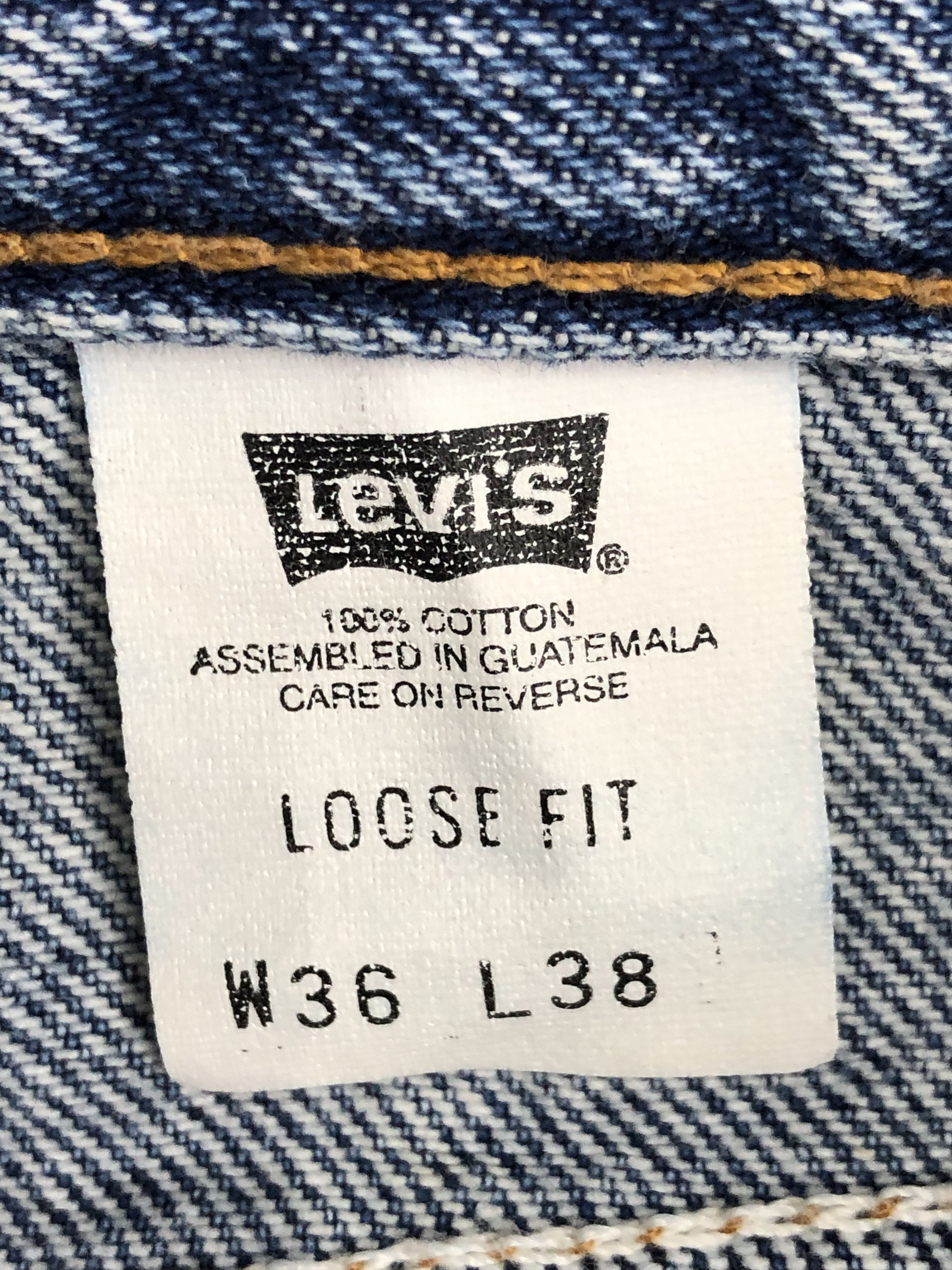 Levi's × Vintage Vintage 90s Levis 545 Faded Blue Jeans Size US 37 - 6 Thumbnail