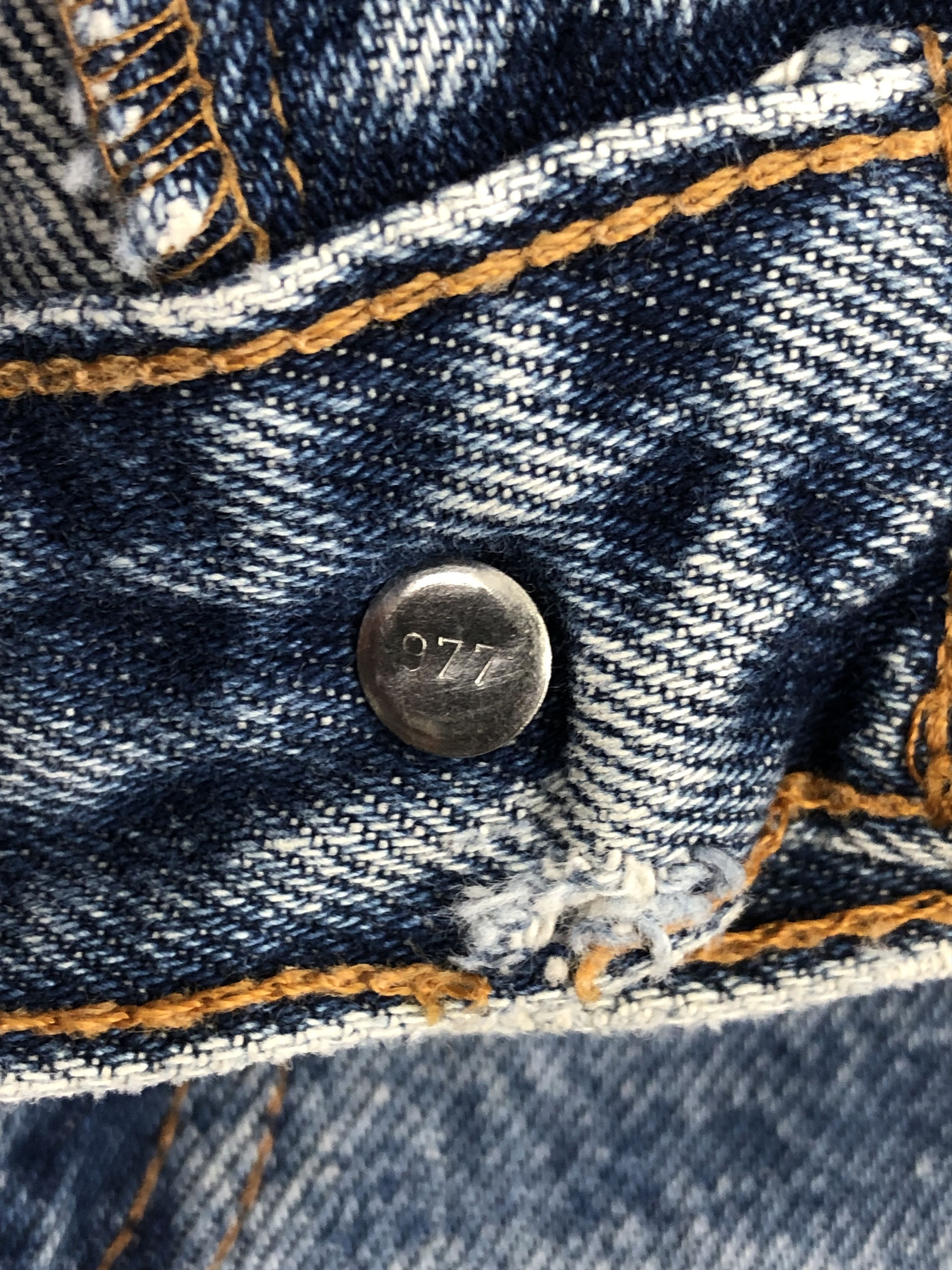 Levi's × Vintage Vintage 90s Levis 545 Faded Blue Jeans Size US 37 - 12 Thumbnail