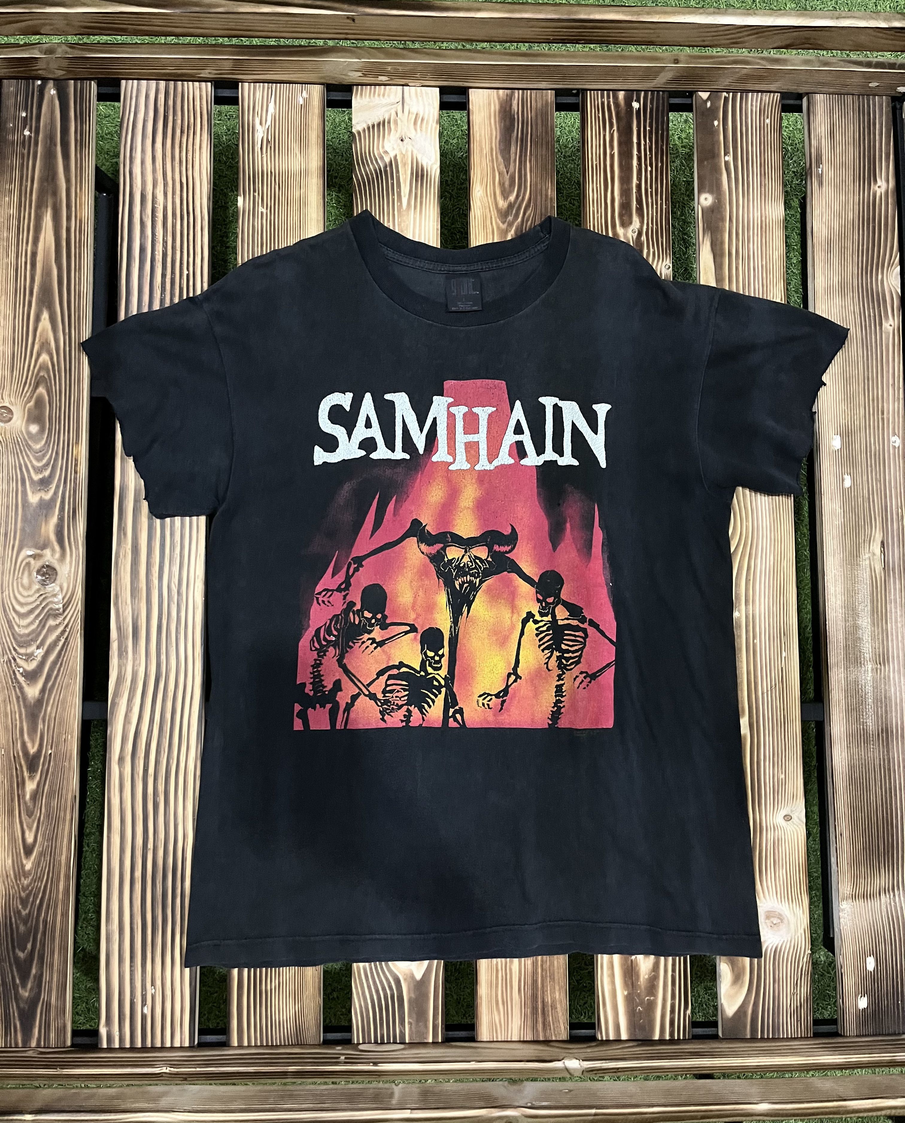 D*1様 ⚠️激レア⚠️ 【80s】Samhain バンドT ヴィンテージ バンドT ⚠️激レア⚠️ 【80s】Samhain D*1様 ヴィンテージ