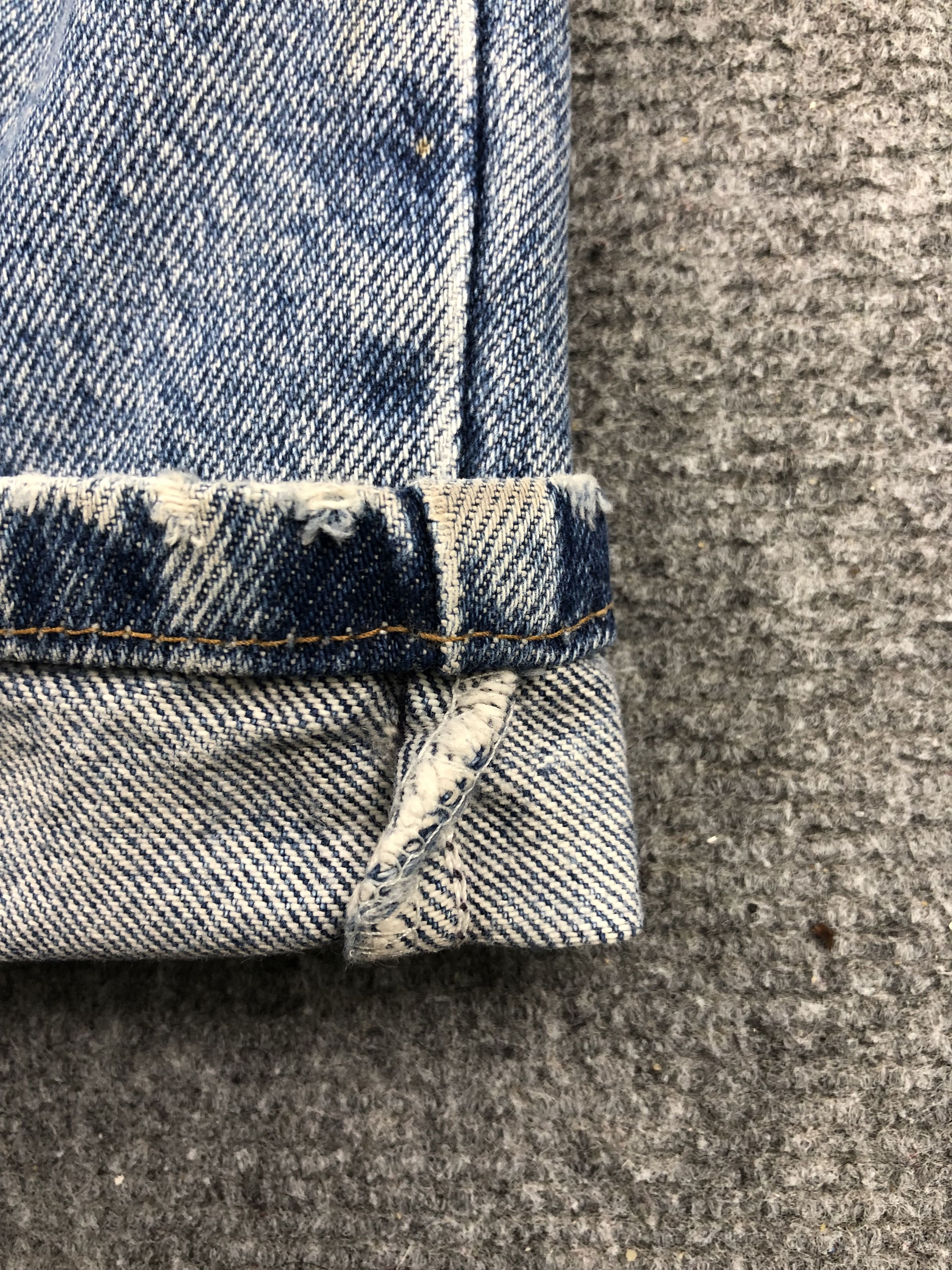 Levi's Vintage 90s Levis 550 Faded Blue Jeans DP1399 Size US 38 / EU 54 - 9 Thumbnail