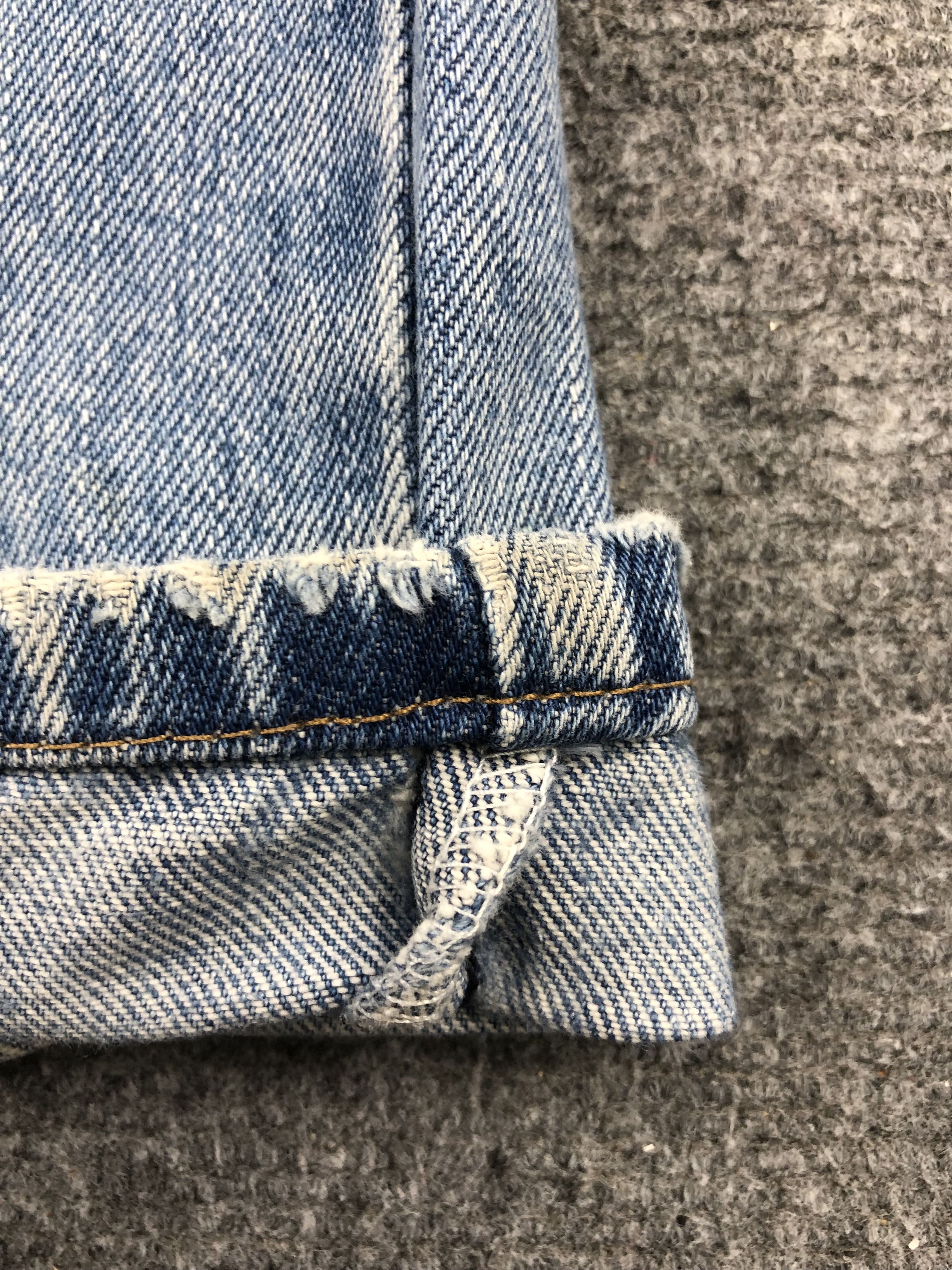 Levi's Vintage Levis 505 Light Blue Jeans DP1400 Size US 36 / EU 52 - 10 Thumbnail