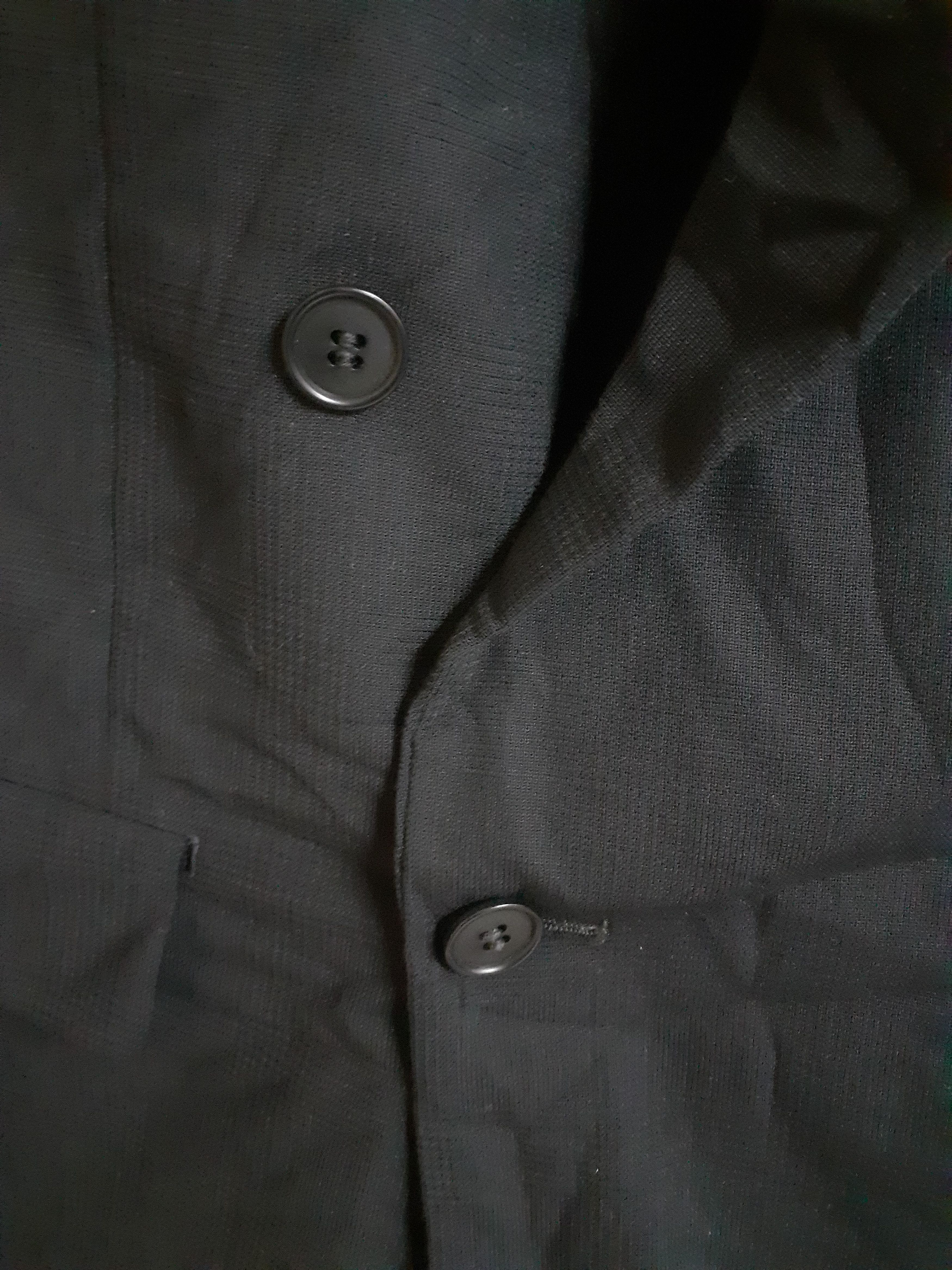 Yohji Yamamoto Yohji Yamamoto A.A.R x Durban Blazer Coat 100% Wool Size 44R - 6 Thumbnail