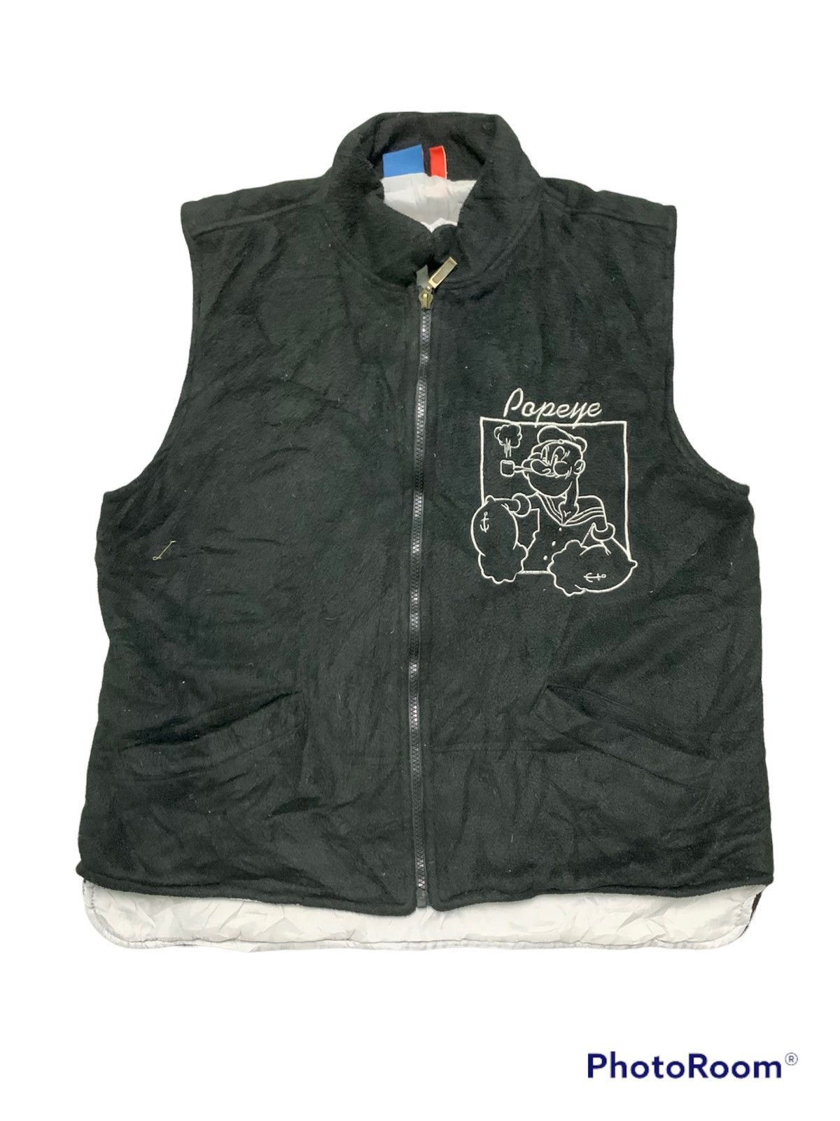 Cartoon Network Nice Embroidery All Character Popeye Vest Jacket Size US M / EU 48-50 / 2 - 2 Thumbnail