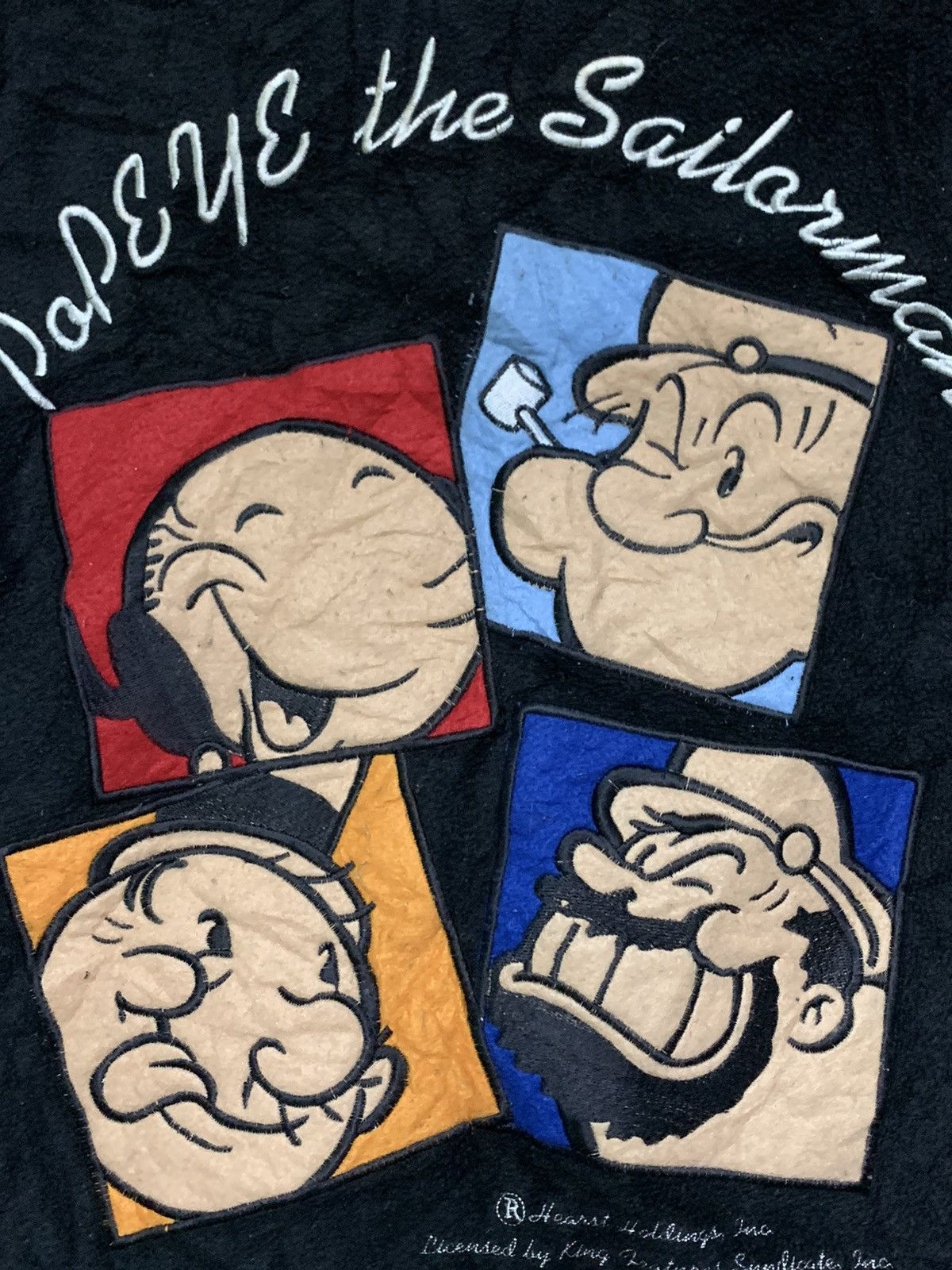 Cartoon Network Nice Embroidery All Character Popeye Vest Jacket Size US M / EU 48-50 / 2 - 5 Thumbnail