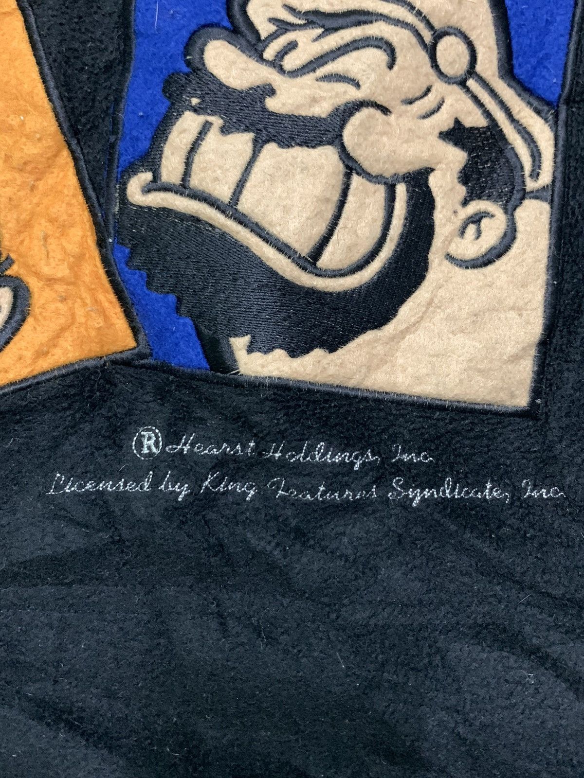 Cartoon Network Nice Embroidery All Character Popeye Vest Jacket Size US M / EU 48-50 / 2 - 6 Thumbnail