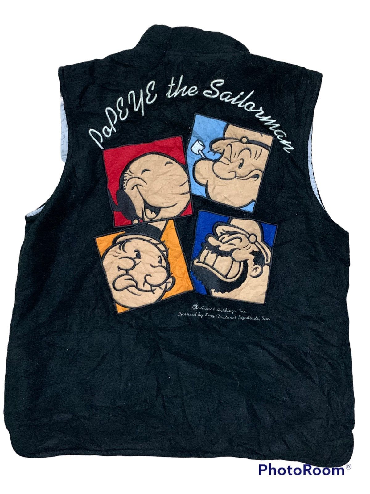 Cartoon Network Nice Embroidery All Character Popeye Vest Jacket Size US M / EU 48-50 / 2 - 1 Thumbnail