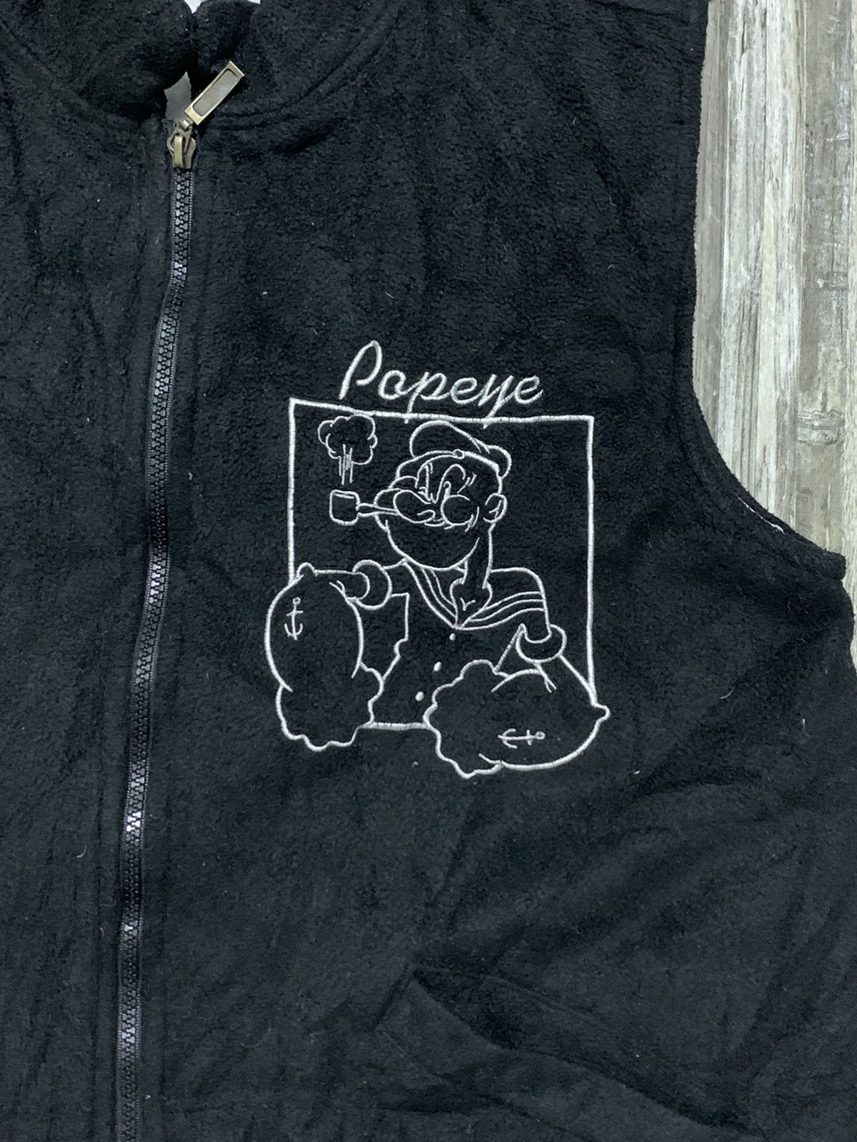 Cartoon Network Nice Embroidery All Character Popeye Vest Jacket Size US M / EU 48-50 / 2 - 3 Thumbnail