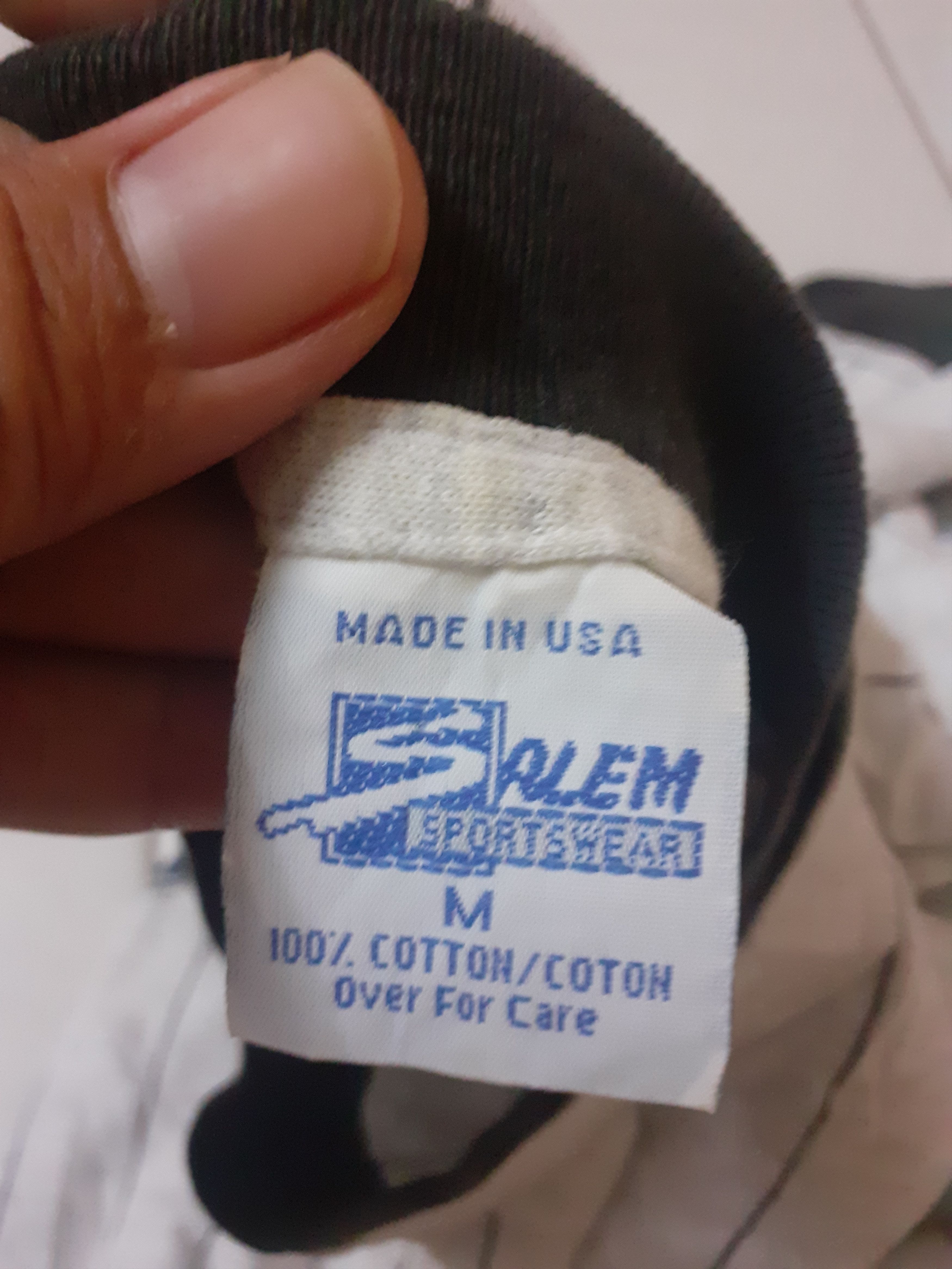 Salem Sportswear Very Rare Vintage Michigan Baseball Jersey T Shirt Size US M / EU 48-50 / 2 - 7 Thumbnail