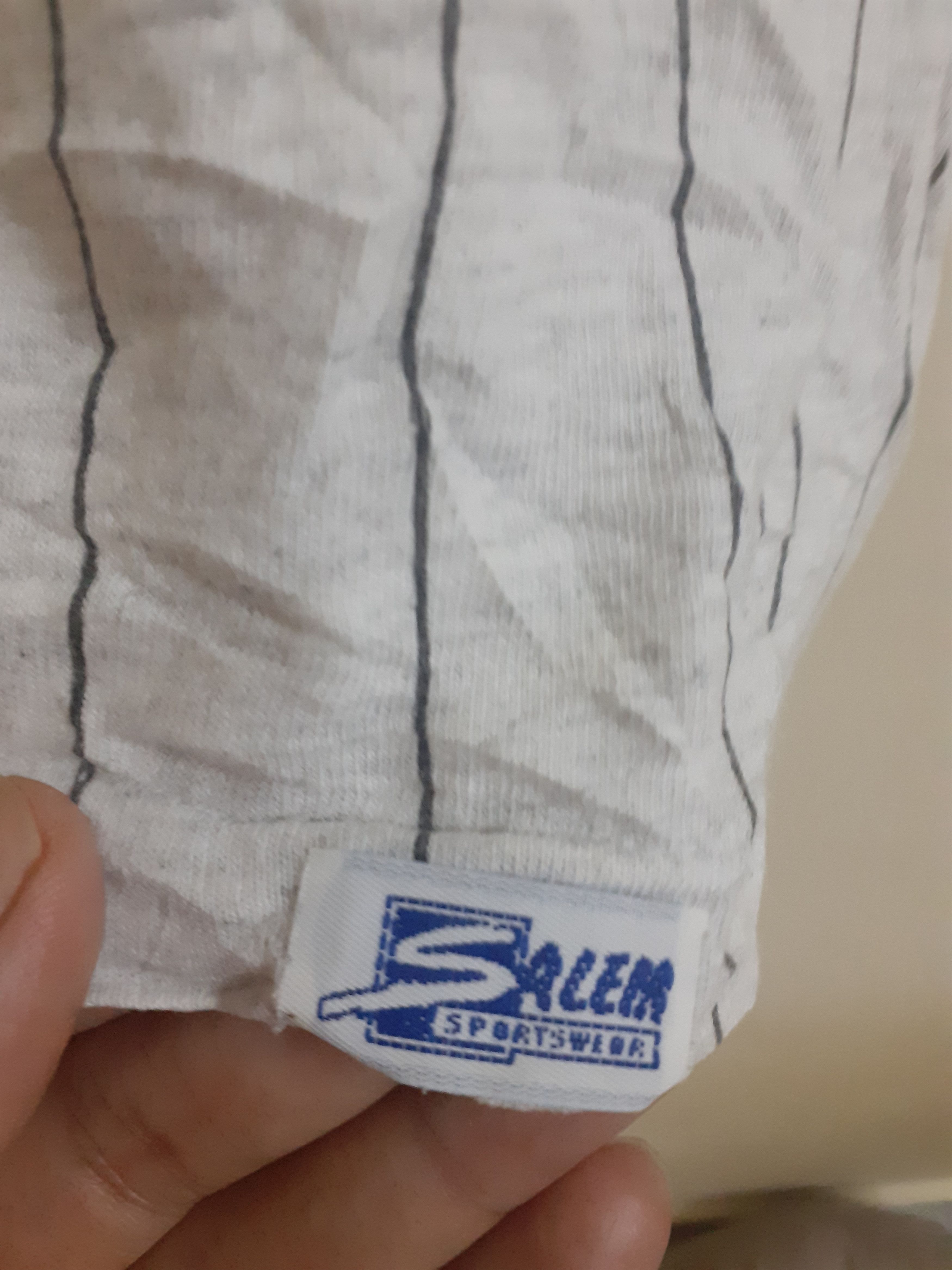 Salem Sportswear Very Rare Vintage Michigan Baseball Jersey T Shirt Size US M / EU 48-50 / 2 - 2 Thumbnail