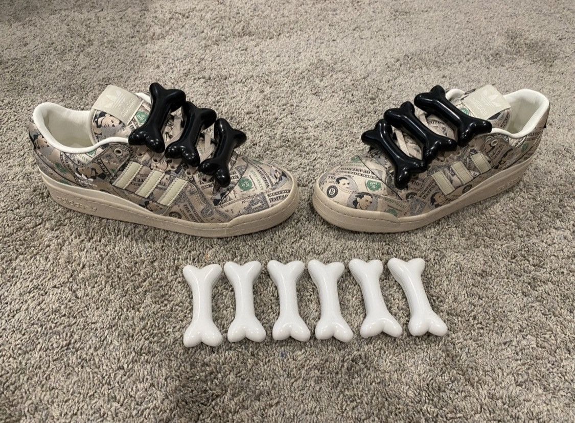 Jeremy Scott 2 sets of Adidas Jeremy Scott Bones Size ONE SIZE - 6 Thumbnail