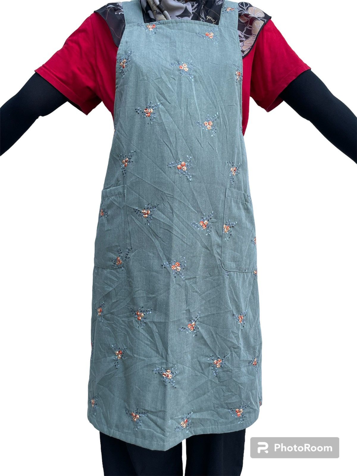 Balmain 🔥Balmain Paris Embroidery Floral Apron🔥 Size ONE SIZE - 9 Thumbnail