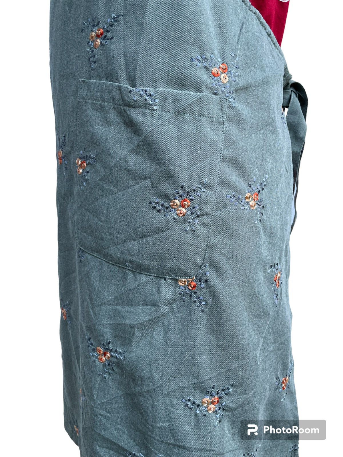 Balmain 🔥Balmain Paris Embroidery Floral Apron🔥 Size ONE SIZE - 12 Thumbnail