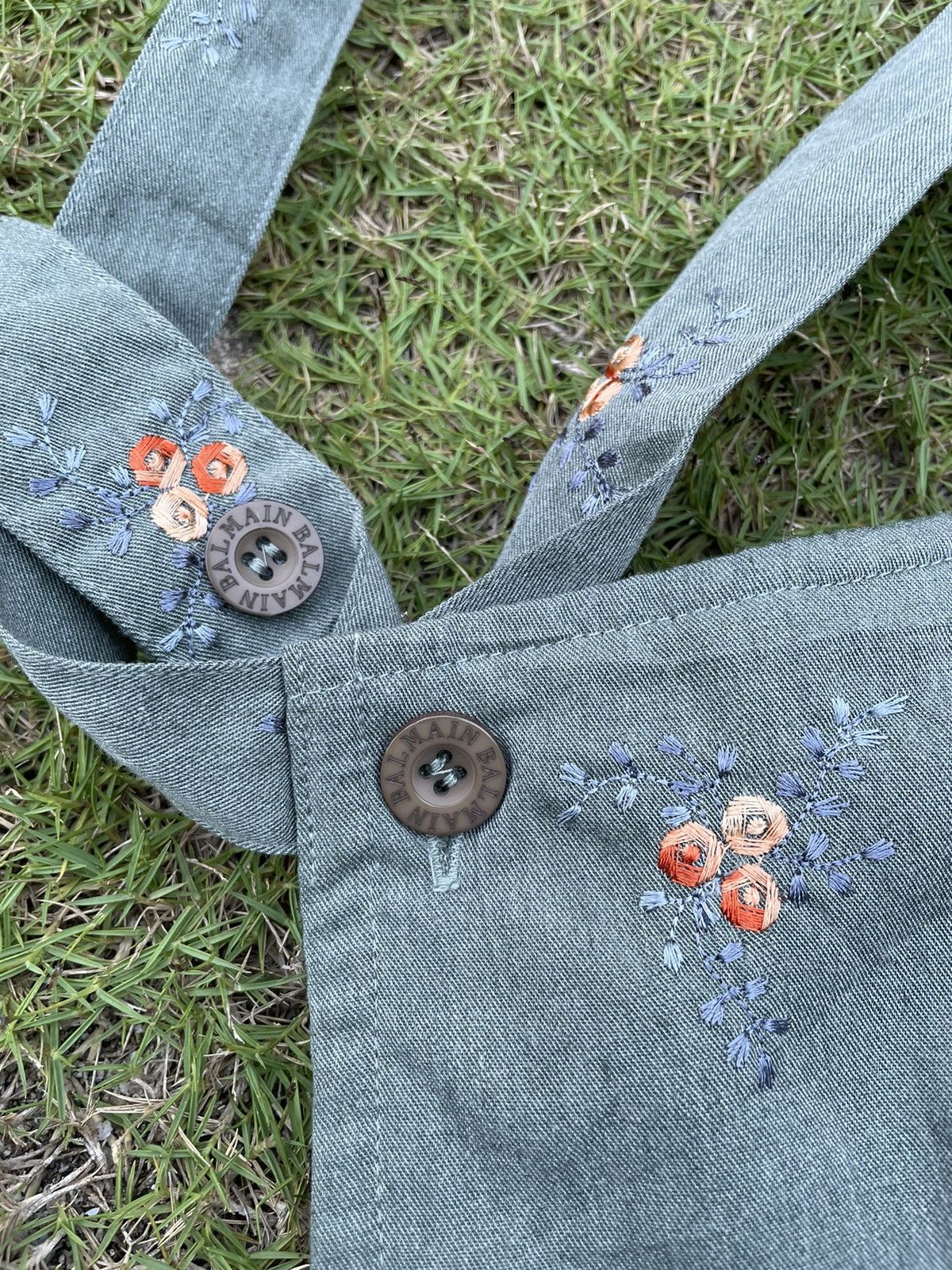 Balmain 🔥Balmain Paris Embroidery Floral Apron🔥 Size ONE SIZE - 5 Thumbnail