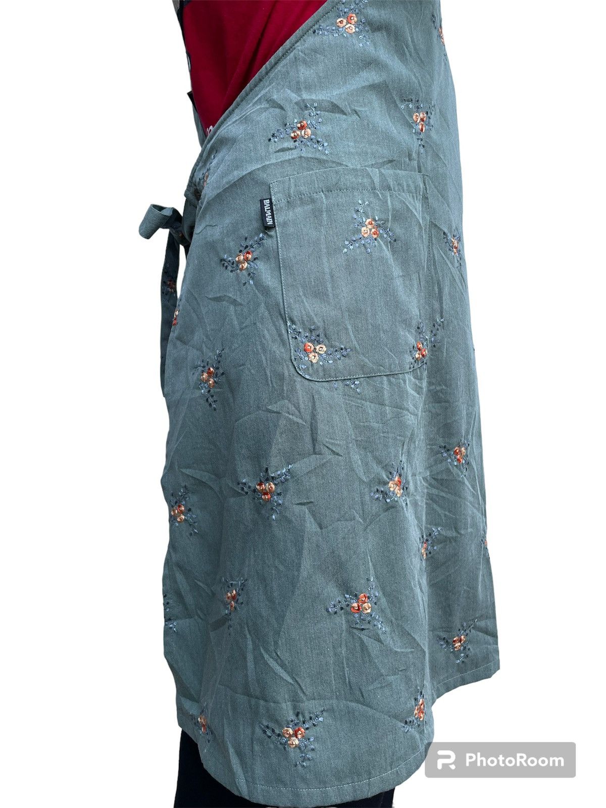 Balmain 🔥Balmain Paris Embroidery Floral Apron🔥 Size ONE SIZE - 10 Thumbnail