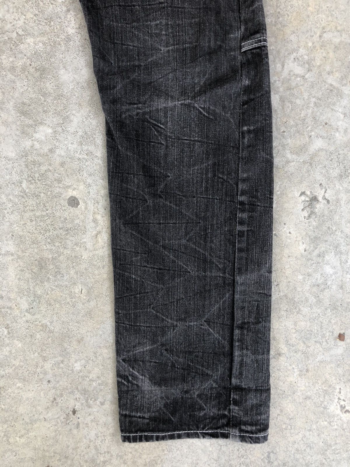 Japanese Brand Japanese Jack Serika Double Waist Distressed Jeans Size US 32 / EU 48 - 9 Thumbnail