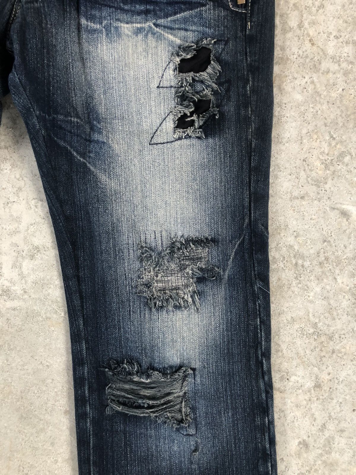 If Six Was Nine Japanese Limited Flared Jeans Distressed Jeans Size US 32 / EU 48 - 7 Thumbnail