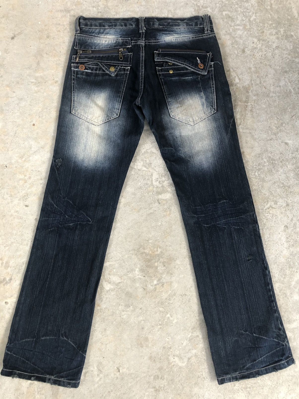 If Six Was Nine Japanese Limited Flared Jeans Distressed Jeans Size US 32 / EU 48 - 2 Thumbnail