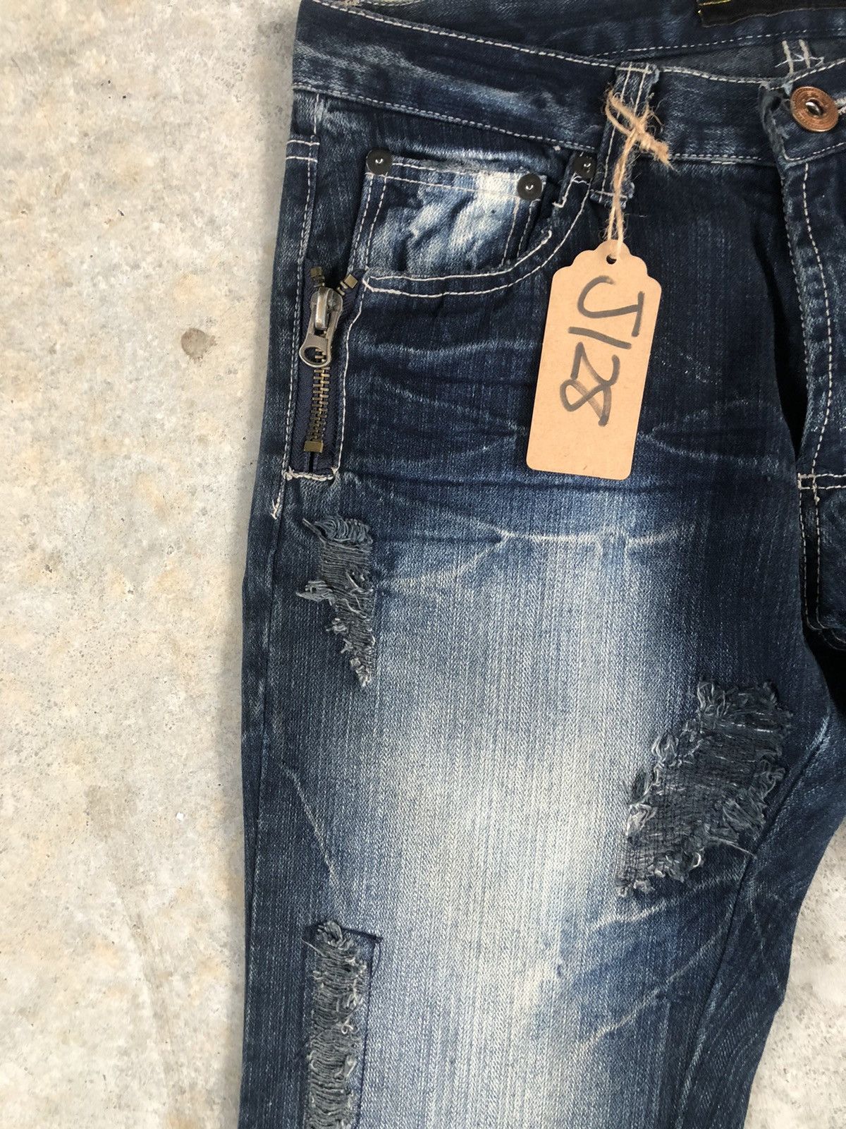 If Six Was Nine Japanese Limited Flared Jeans Distressed Jeans Size US 32 / EU 48 - 4 Thumbnail