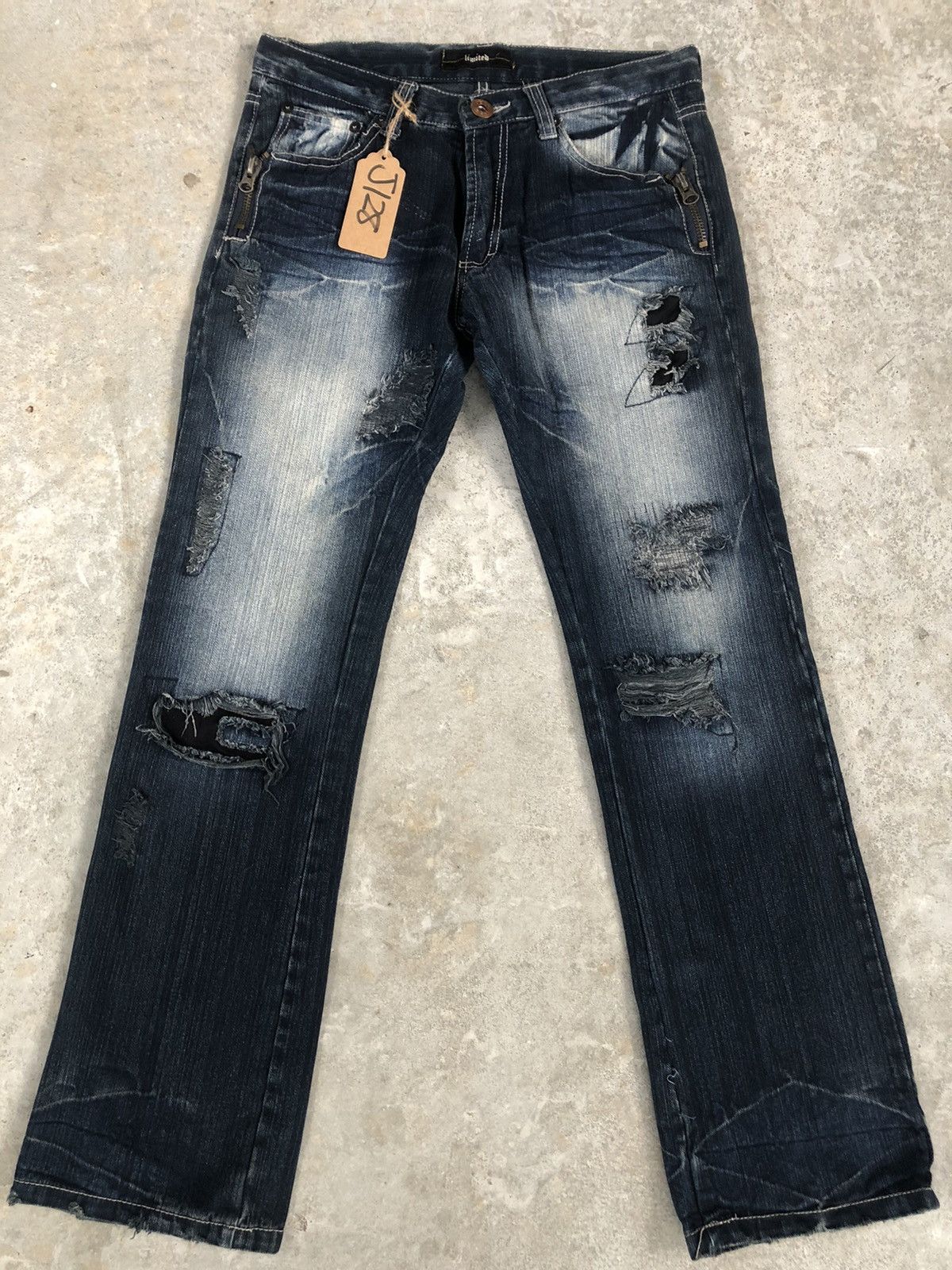 If Six Was Nine Japanese Limited Flared Jeans Distressed Jeans Size US 32 / EU 48 - 1 Thumbnail