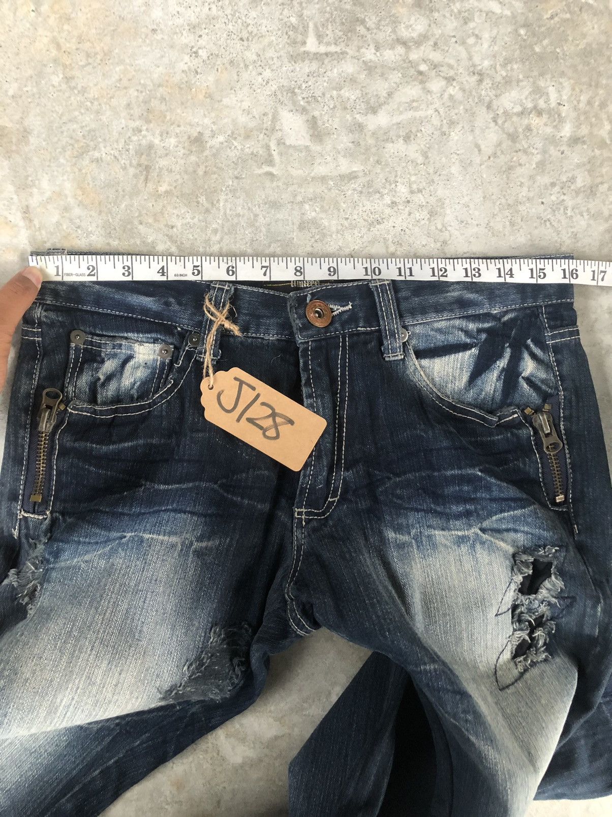 If Six Was Nine Japanese Limited Flared Jeans Distressed Jeans Size US 32 / EU 48 - 15 Thumbnail