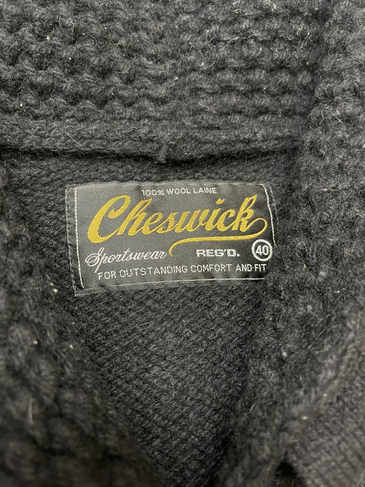 Sugar Cane SUGAR CANE CHESWICK TOYO ENTERPRISE CABLE KNIT JACKET Size US S / EU 44-46 / 1 - 4 Thumbnail