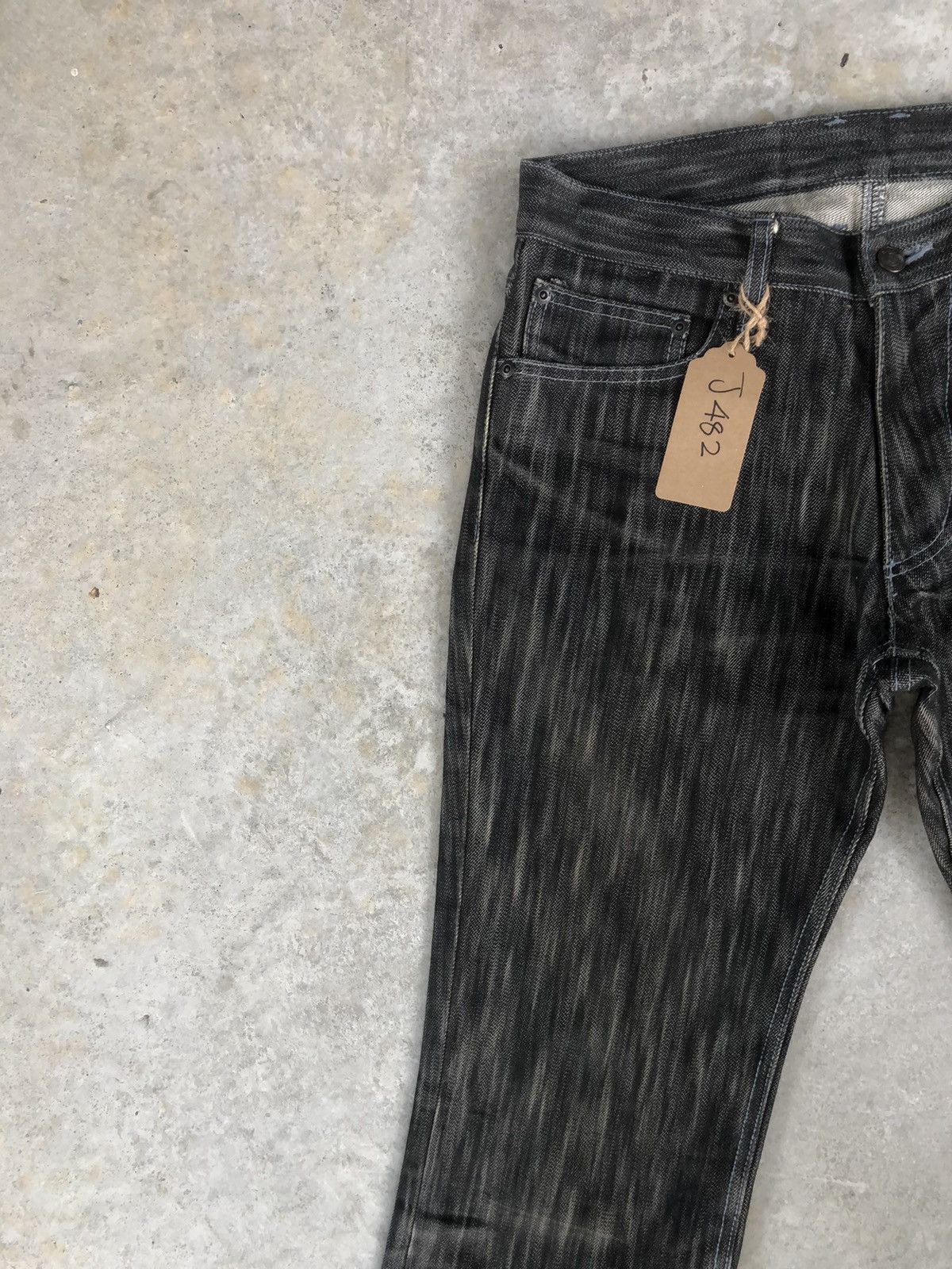 If Six Was Nine Monsieur Flared Jeans Hickory Distressed Jeans Size US 31 - 6 Thumbnail