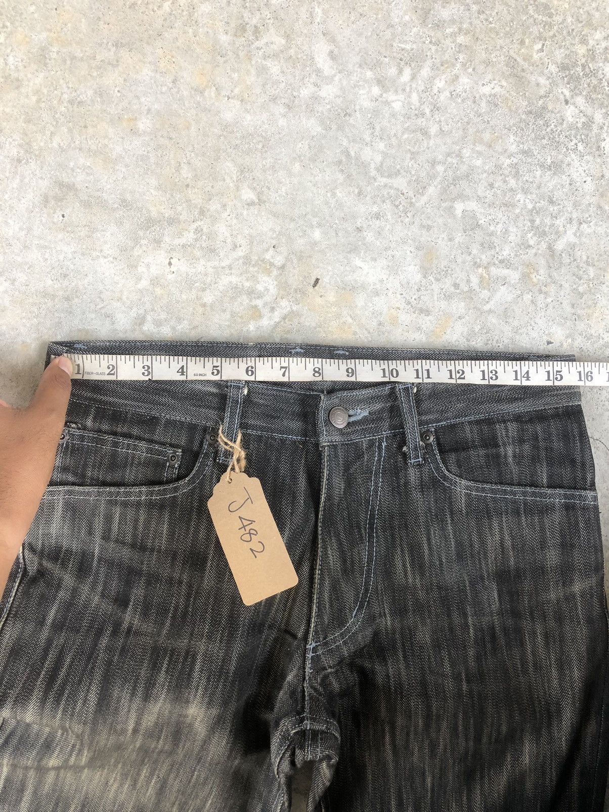 If Six Was Nine Monsieur Flared Jeans Hickory Distressed Jeans Size US 31 - 20 Thumbnail