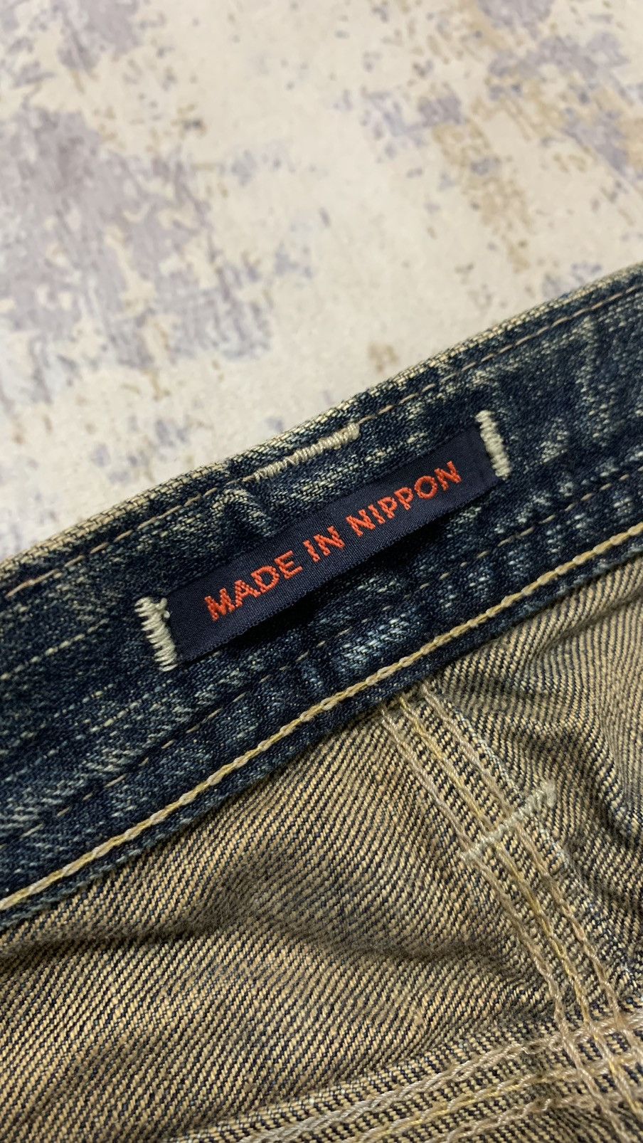 If Six Was Nine Archive Blue Way Japan Mud Wash Flare Jeans Y2K Grunge 30 Size US 30 / EU 46 - 12 Thumbnail