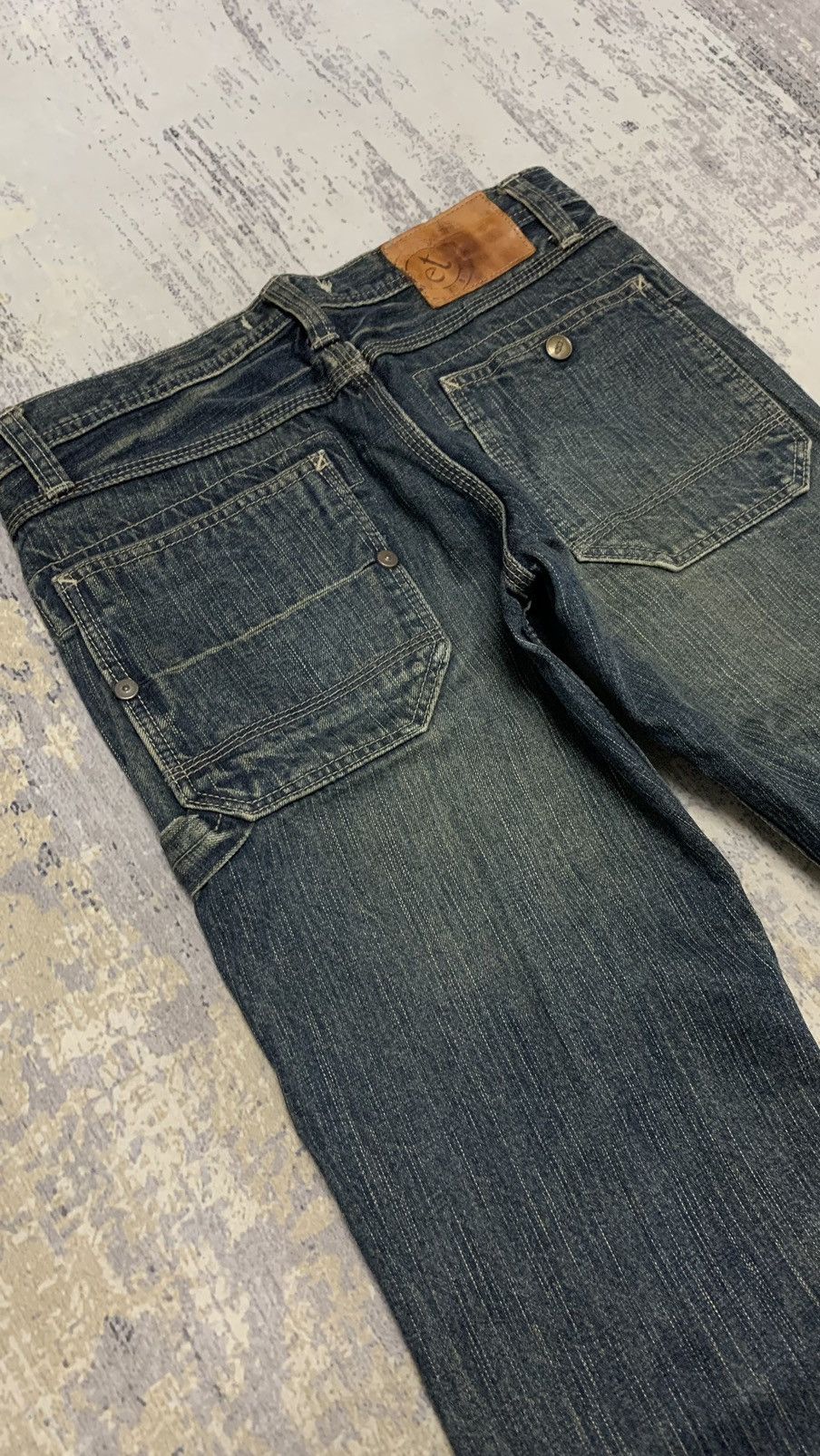 If Six Was Nine Archive Blue Way Japan Mud Wash Flare Jeans Y2K Grunge 30 Size US 30 / EU 46 - 10 Thumbnail