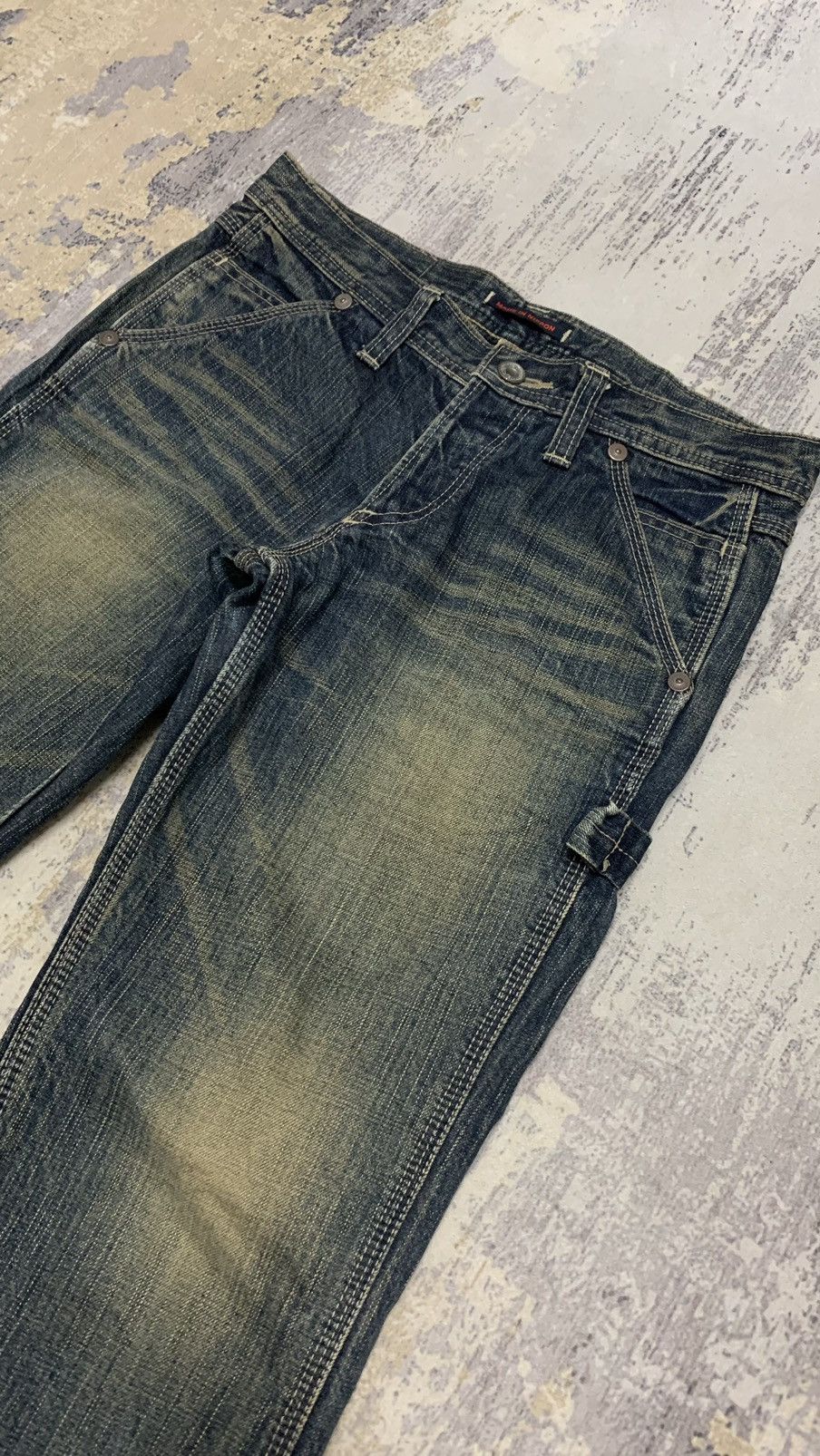 If Six Was Nine Archive Blue Way Japan Mud Wash Flare Jeans Y2K Grunge 30 Size US 30 / EU 46 - 3 Thumbnail