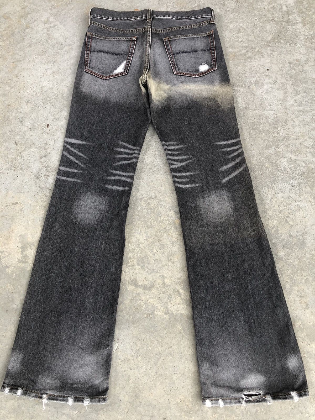 Japanese Brand Japanese Tomack Flared Jeans Distressed Jeans Size US 30 / EU 46 - 2 Thumbnail