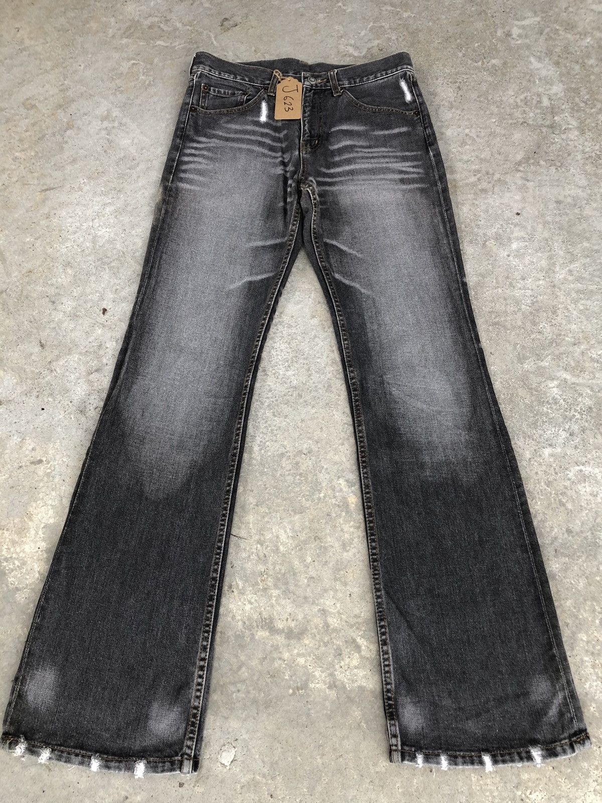 Japanese Brand Japanese Tomack Flared Jeans Distressed Jeans Size US 30 / EU 46 - 1 Thumbnail
