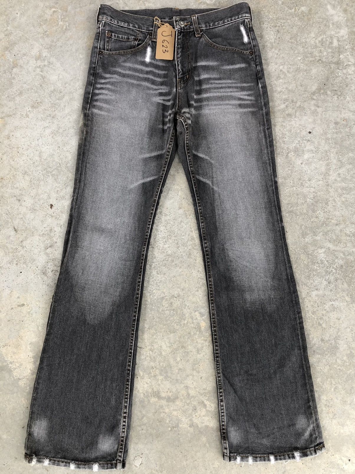 Japanese Brand Japanese Tomack Flared Jeans Distressed Jeans Size US 30 / EU 46 - 3 Thumbnail