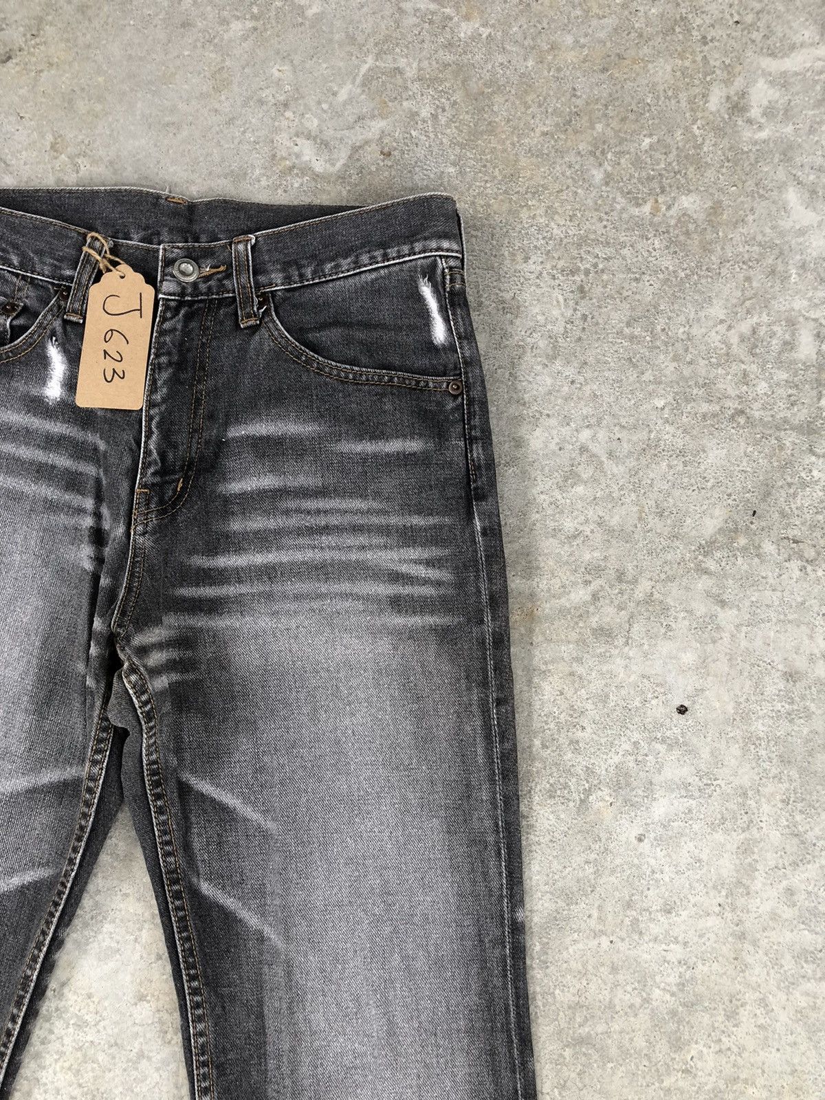 Japanese Brand Japanese Tomack Flared Jeans Distressed Jeans Size US 30 / EU 46 - 6 Thumbnail
