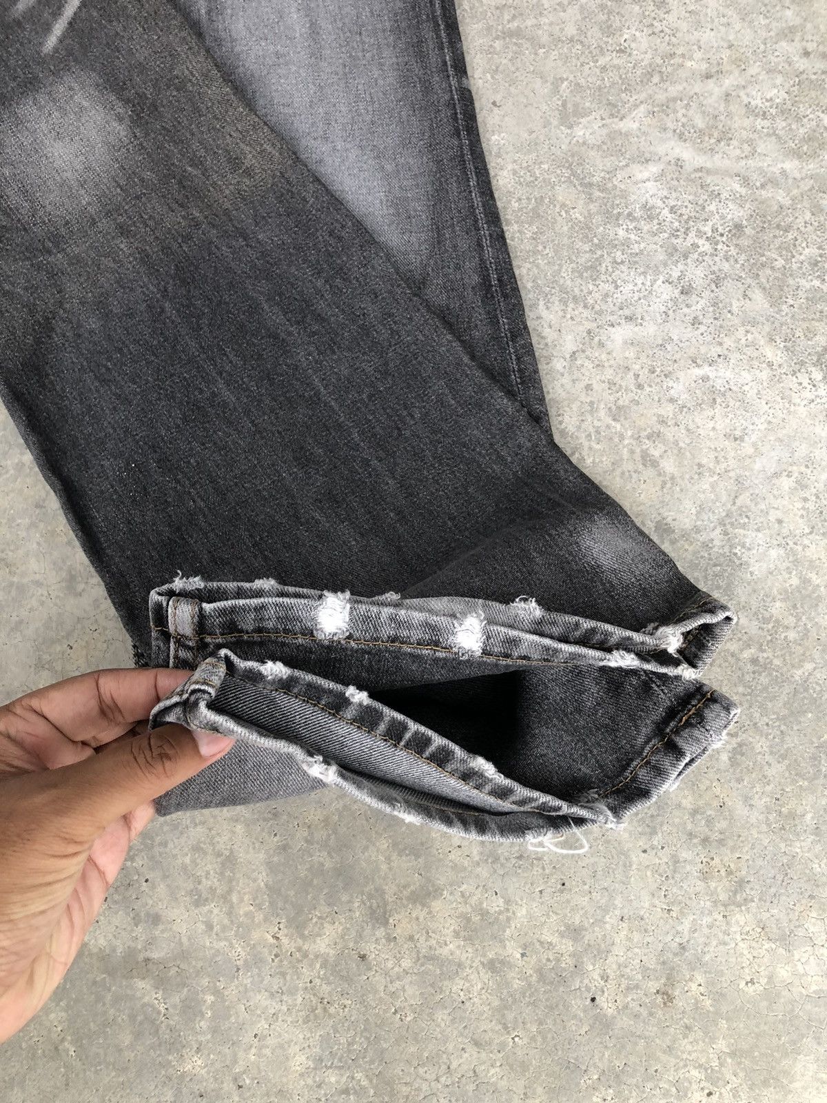 Japanese Brand Japanese Tomack Flared Jeans Distressed Jeans Size US 30 / EU 46 - 14 Thumbnail