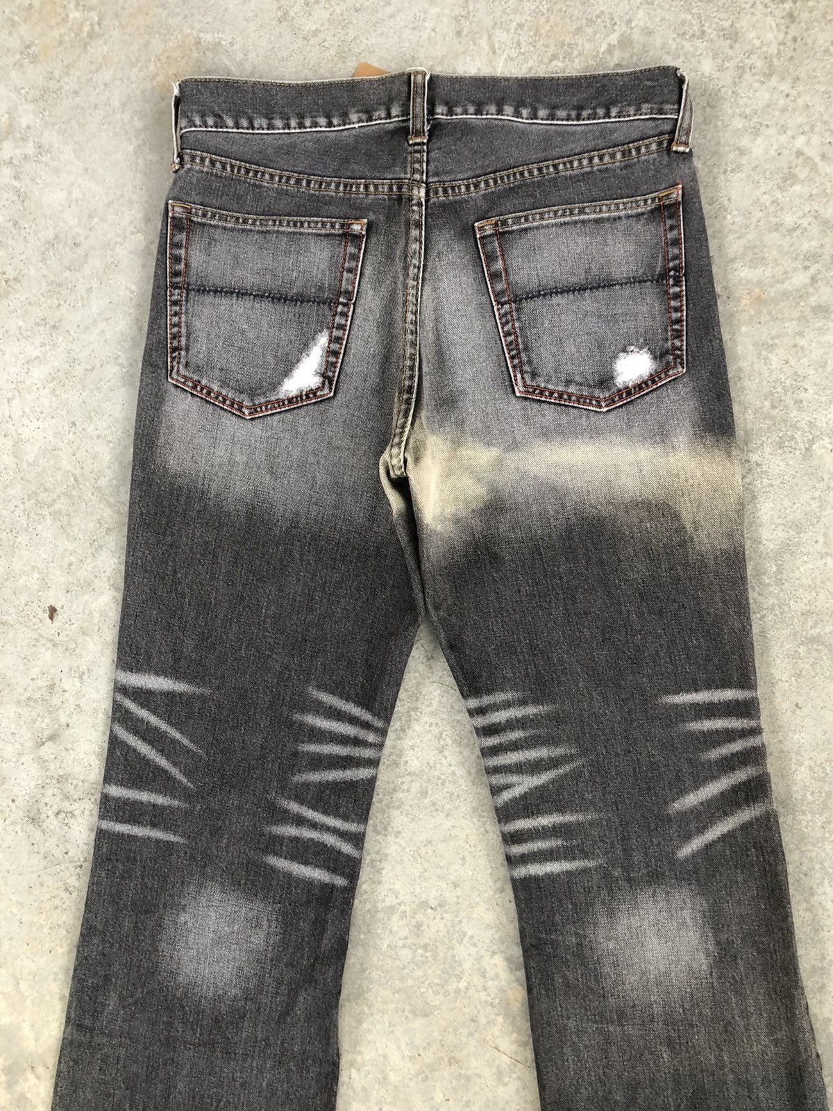 Japanese Brand Japanese Tomack Flared Jeans Distressed Jeans Size US 30 / EU 46 - 9 Thumbnail