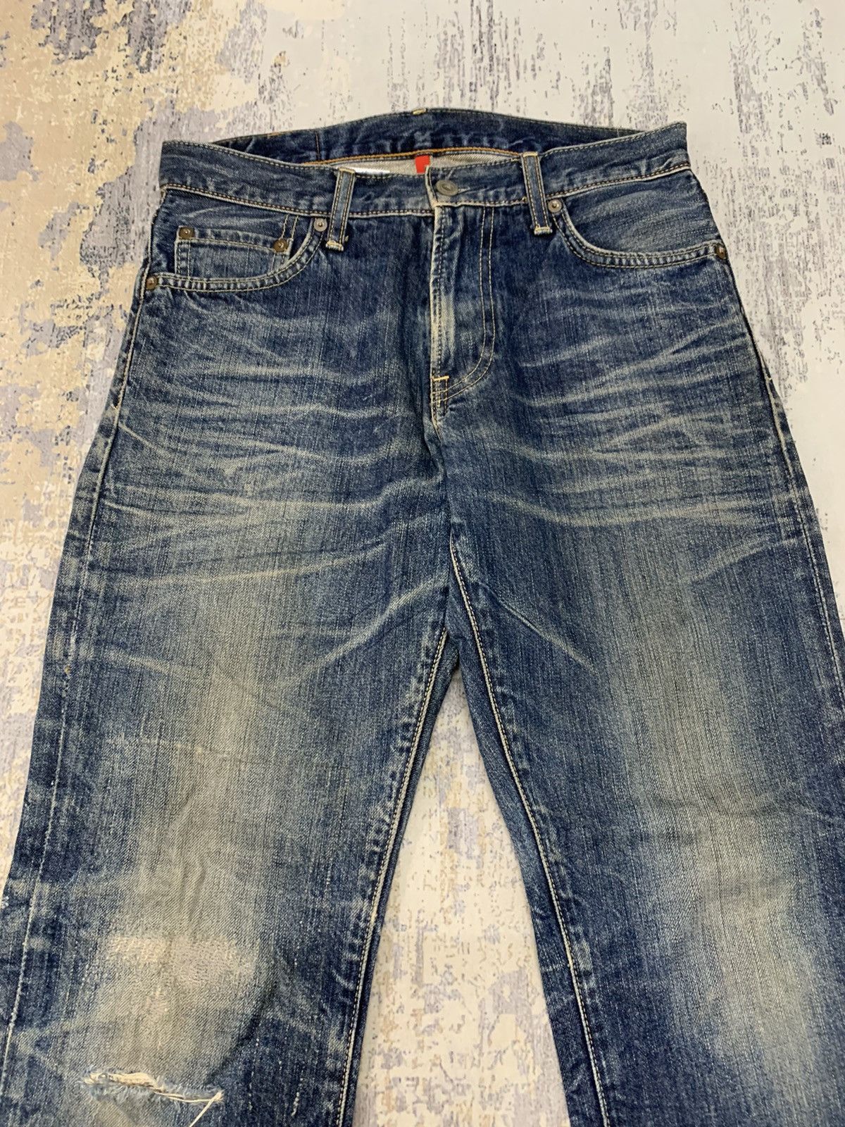 Junya Watanabe Japanese Uniqlo Hysteric Undercover Style Jeans 29x29.5 Size US 29 - 3 Thumbnail