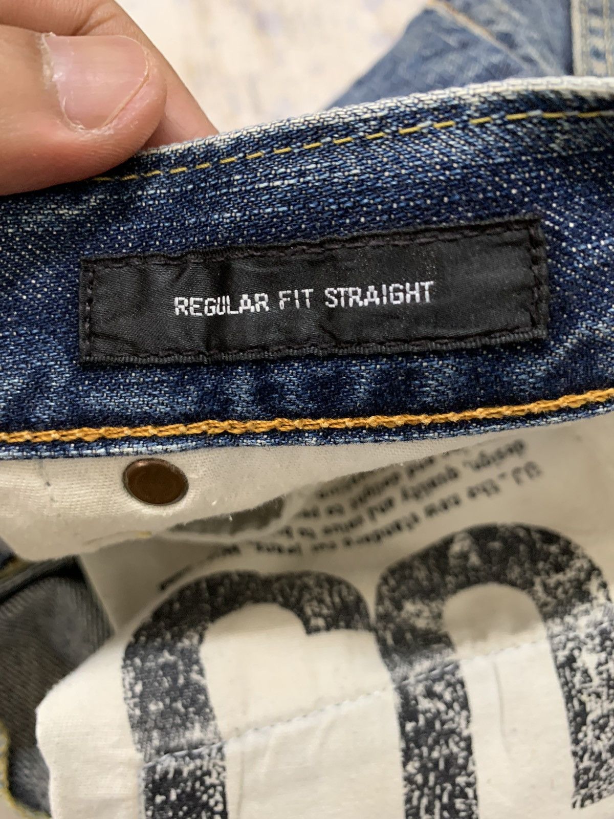 Junya Watanabe Japanese Uniqlo Hysteric Undercover Style Jeans 29x29.5 Size US 29 - 11 Thumbnail