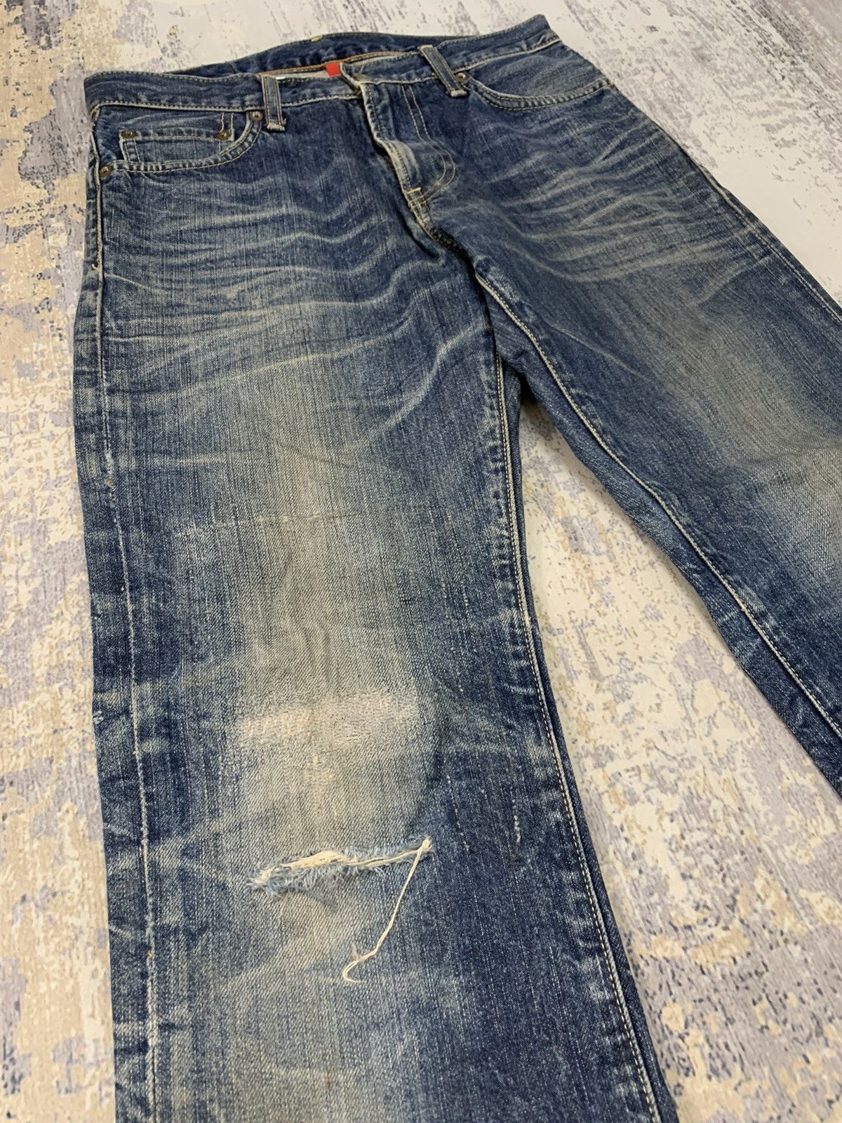 Junya Watanabe Japanese Uniqlo Hysteric Undercover Style Jeans 29x29.5 Size US 29 - 4 Thumbnail